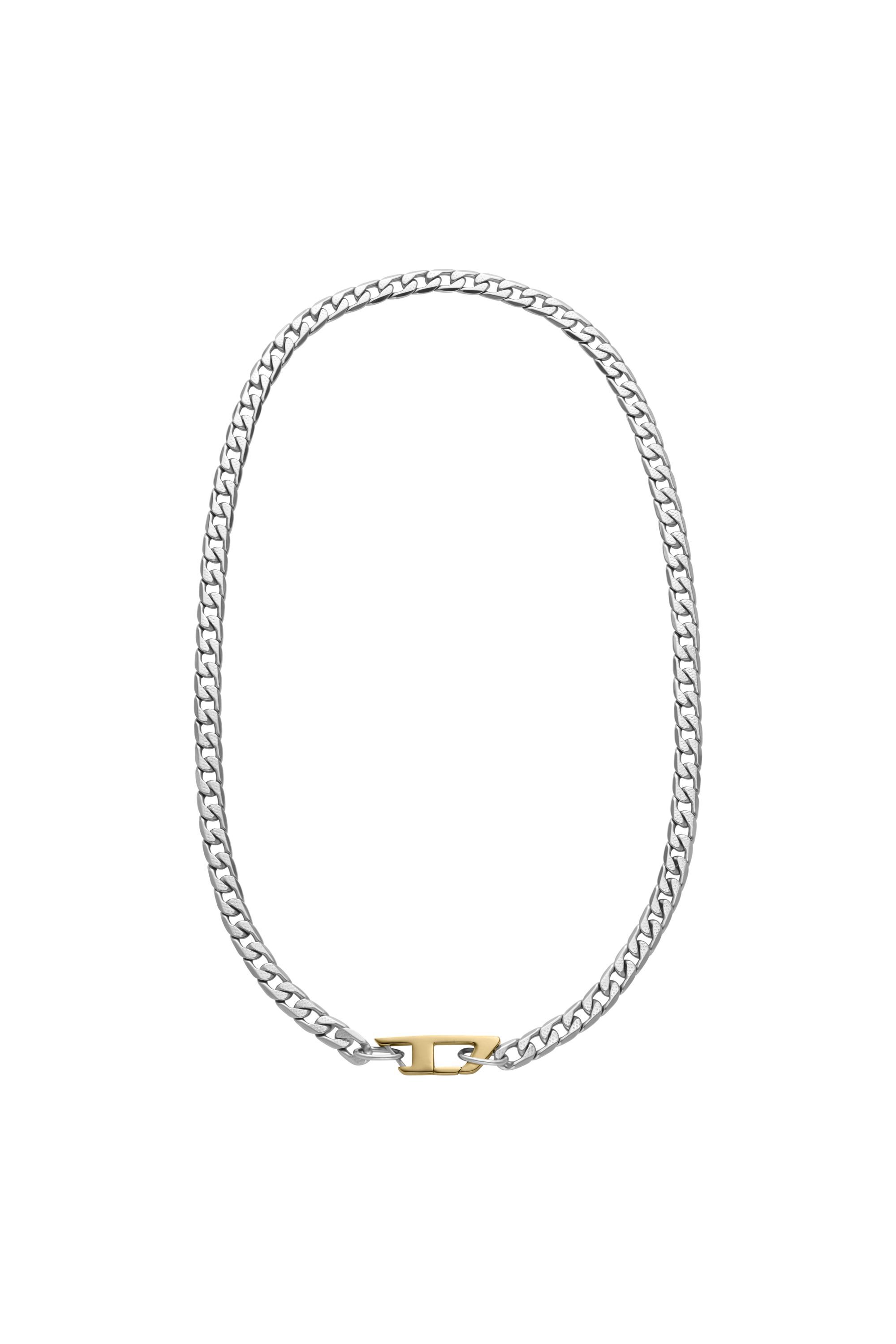 Diesel - DX1343, Unisex's ジュエリー ネックレス in シルバー - 1