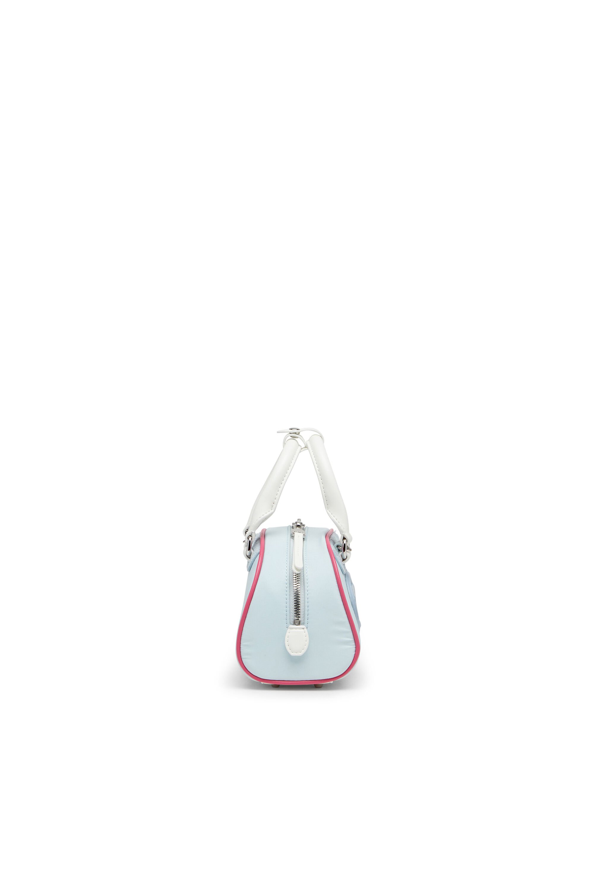 Diesel - 1DR DOME CROSSBODY, Female's Colour-block mini bowling bag in ライトブルー - 3