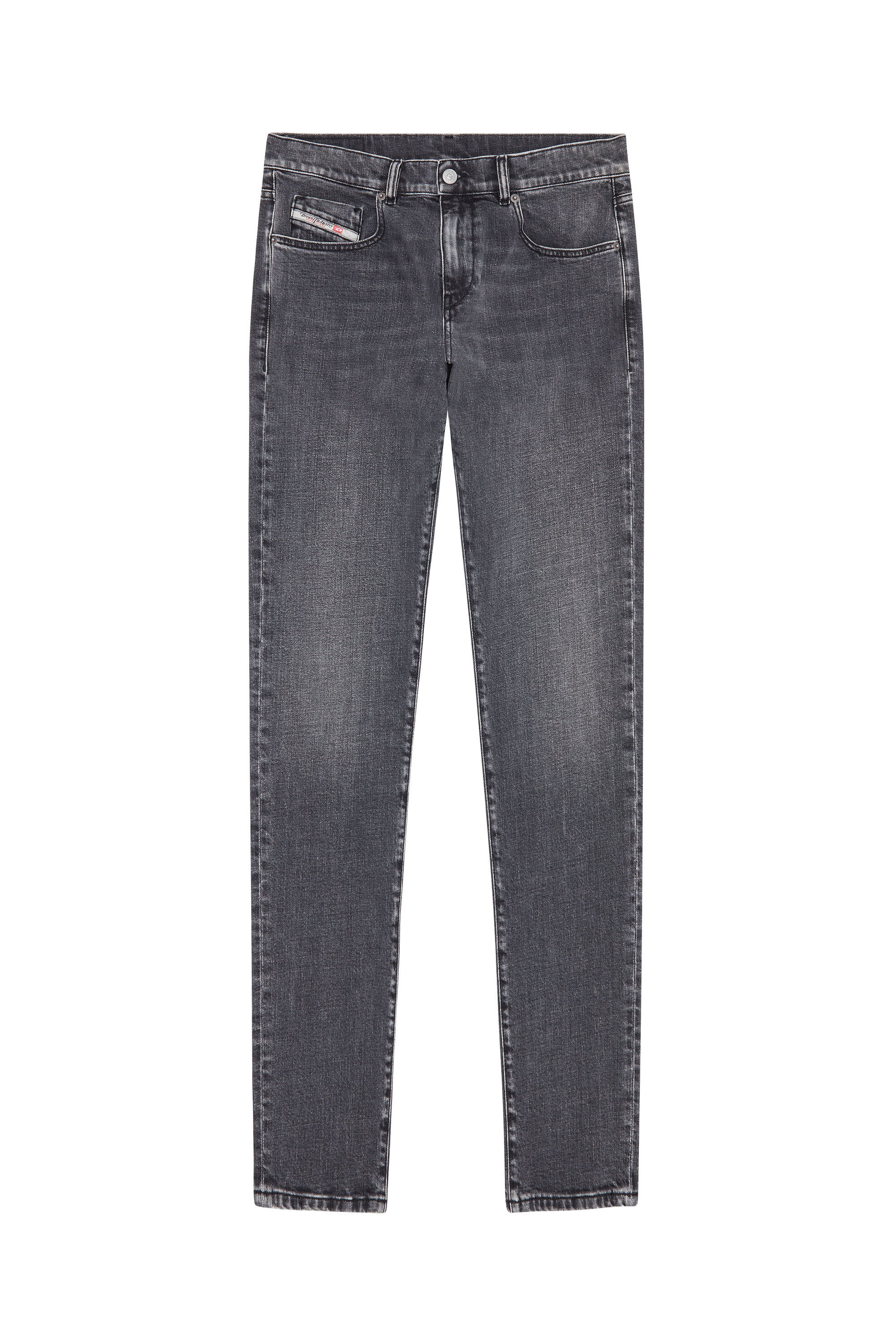 Men's Slim Jeans | Black/Dark grey | Diesel 2019 D-Strukt