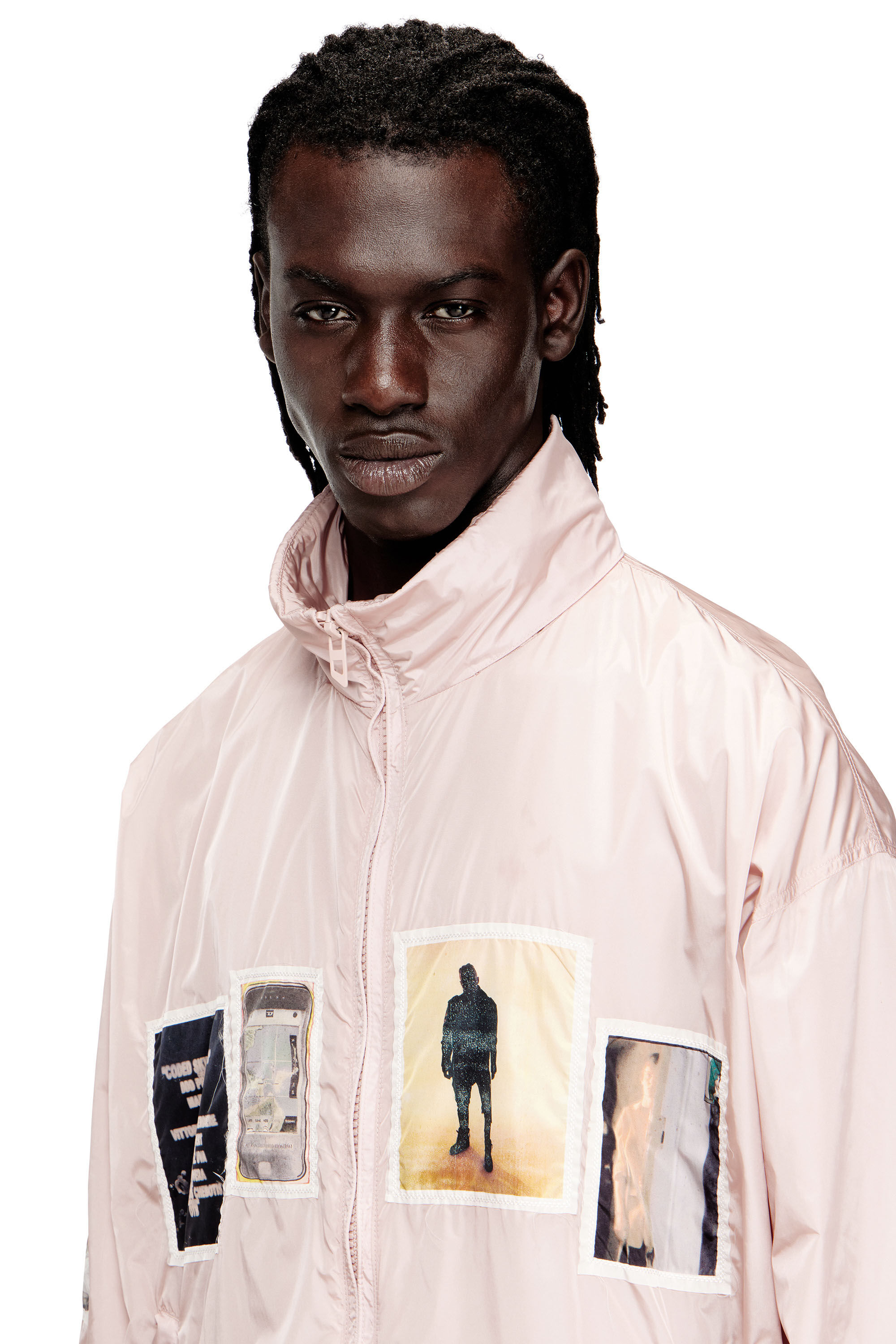 J-CLAUS-A-GSBR ジャケット｜ピンク｜メンズ｜DIESEL