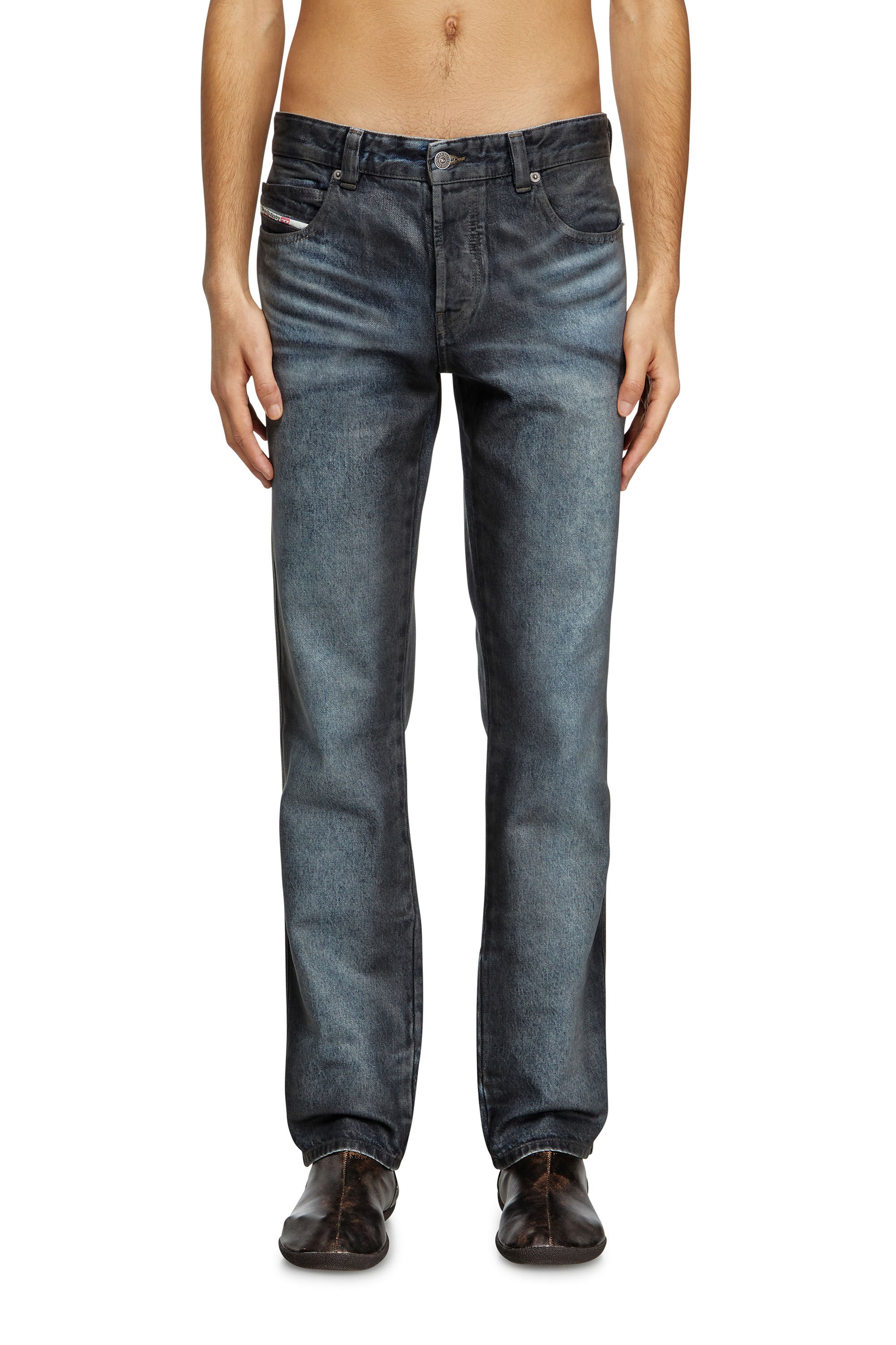 Diesel - Male's Slim Jeans 1993 D-Vyl 007BD, ブラック/ダークグレー - 3