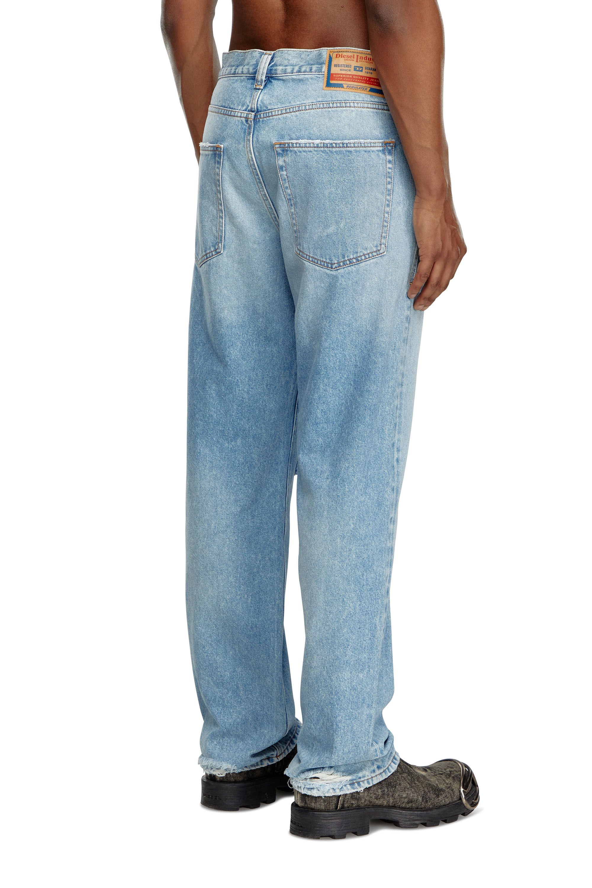 Diesel - Male's Regular Jeans 2024 D-Macs 09J80, ライトブルー - 4