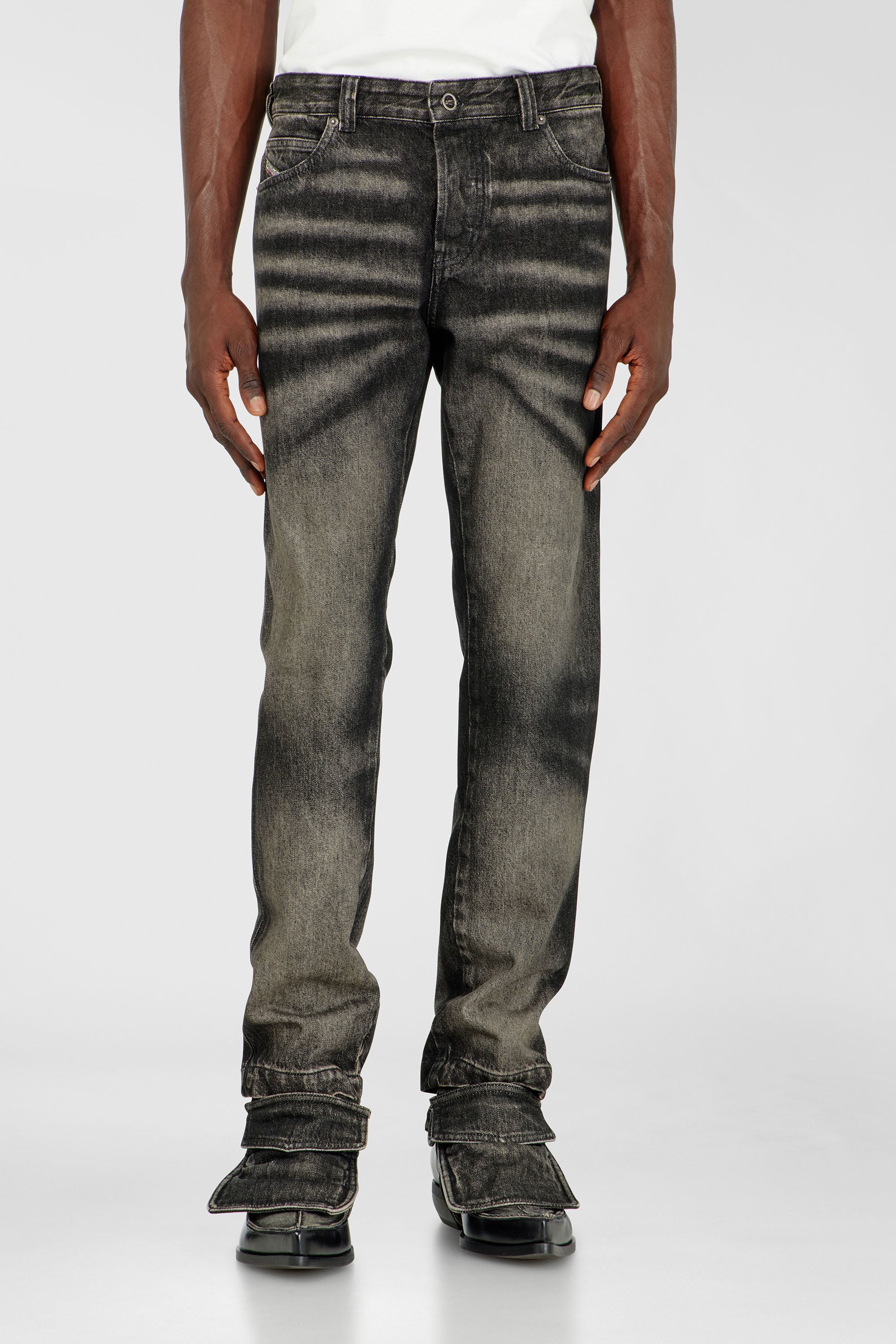 Diesel - Male's Slim Jeans D-Ghetvyl 09R33, ブラック/ダークグレー - 4