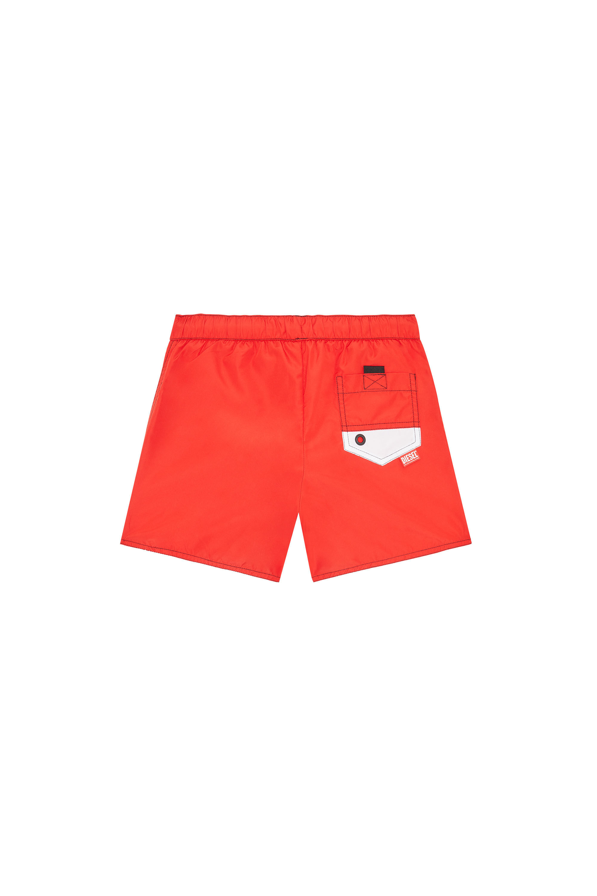 Diesel - MBAY, Male's キッズ スイムウェア ショートパンツ ロゴ in レッド - 2