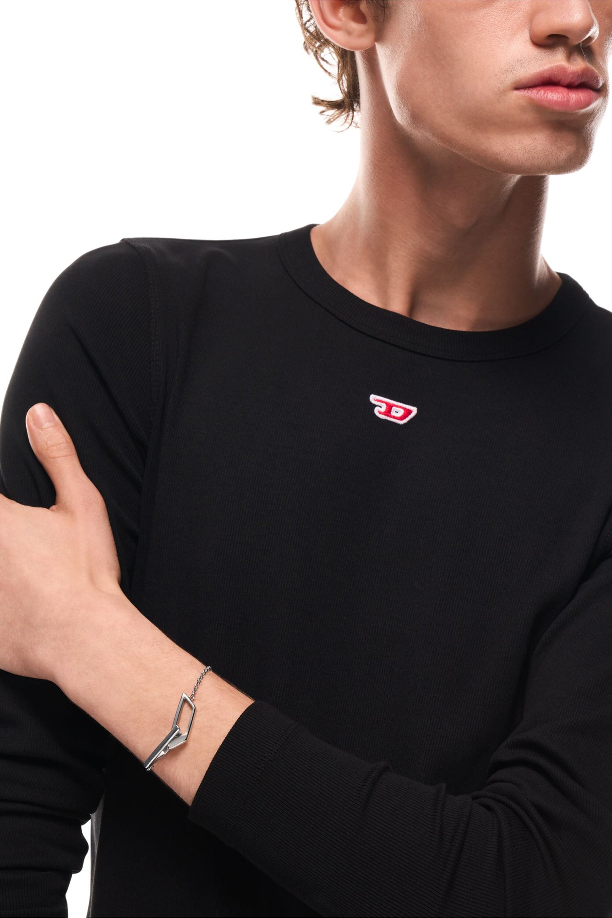 Diesel - DX1726040, Unisex's Stainless Steel Chain Bracelet in シルバー - 6