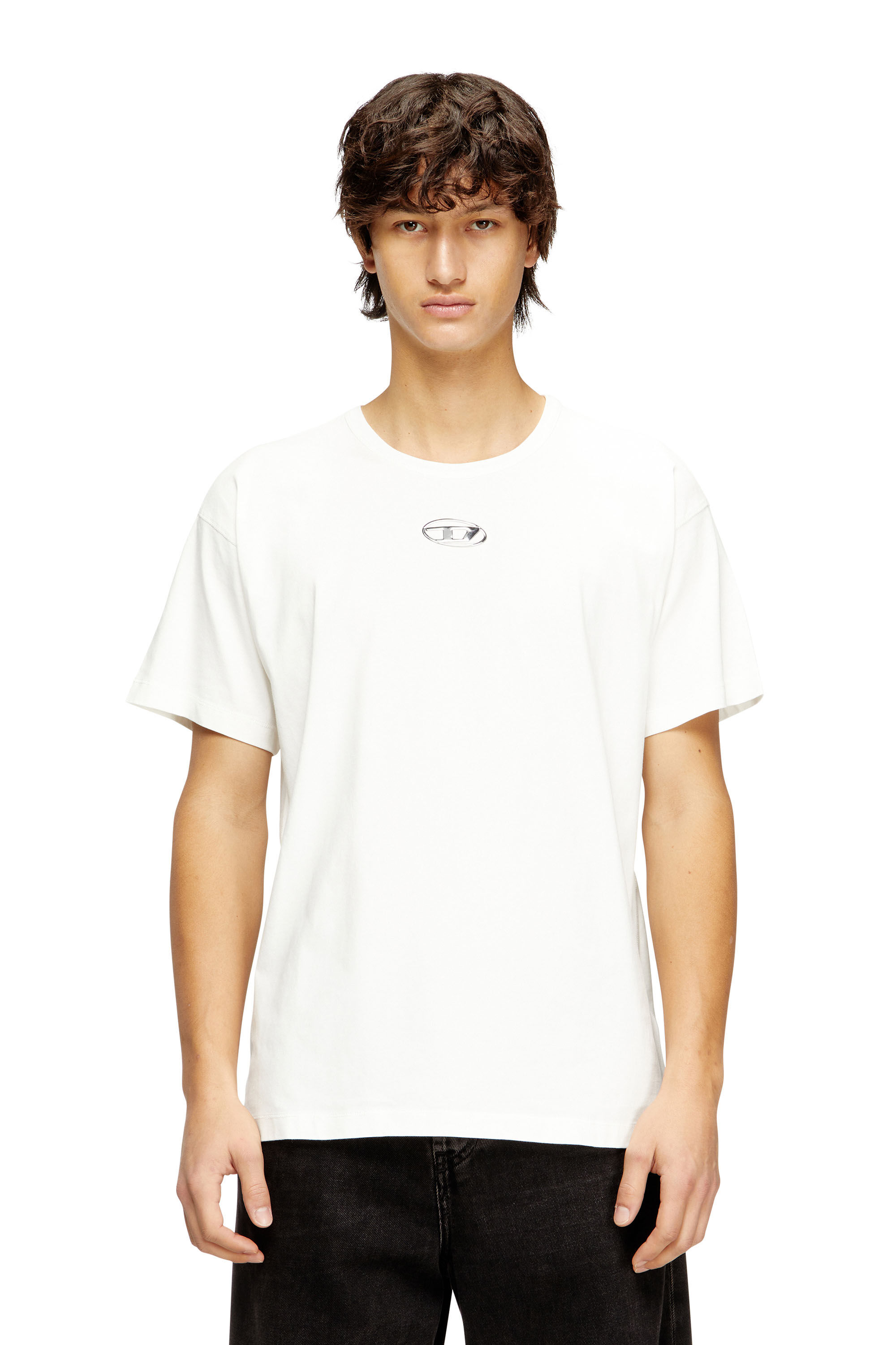 Diesel - T-NORM-IOD, Male's Tシャツ in ホワイト - 3