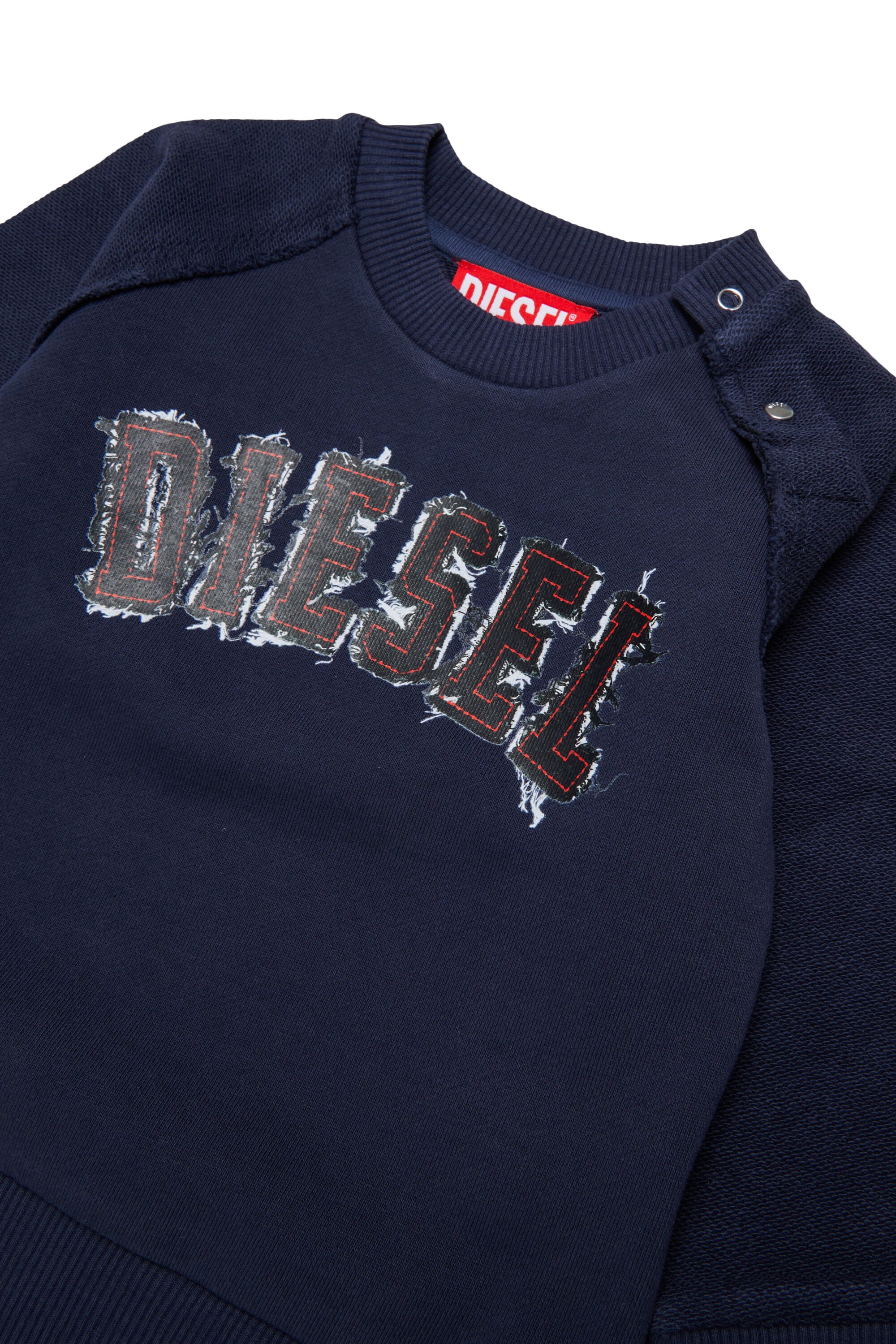 Diesel - SEANSB, Male's スウェット in ダークブルー - 3