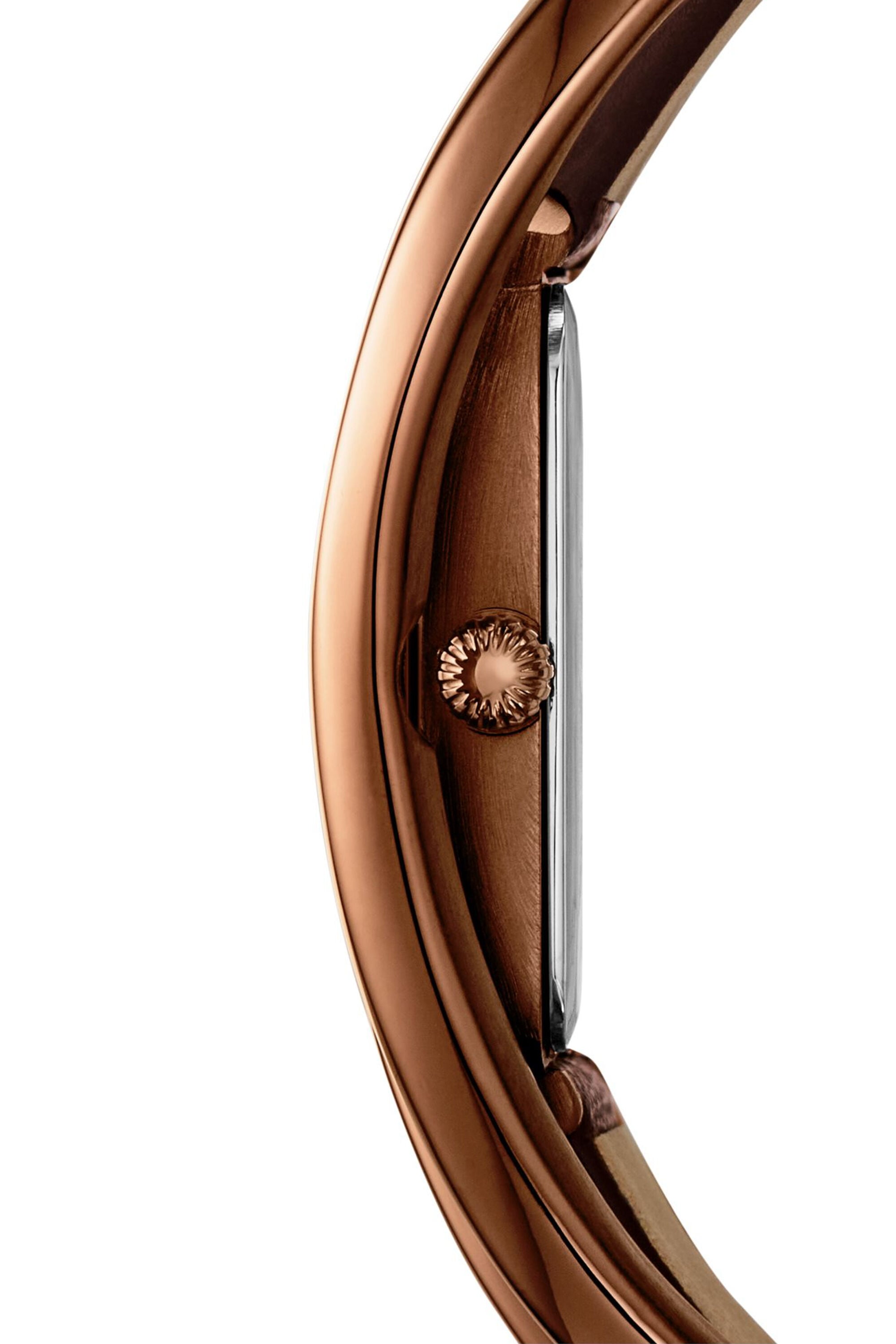 DZ5630 WATCH Wrap-D brown leather watch｜ブラウン｜ウィメンズ｜DIESEL