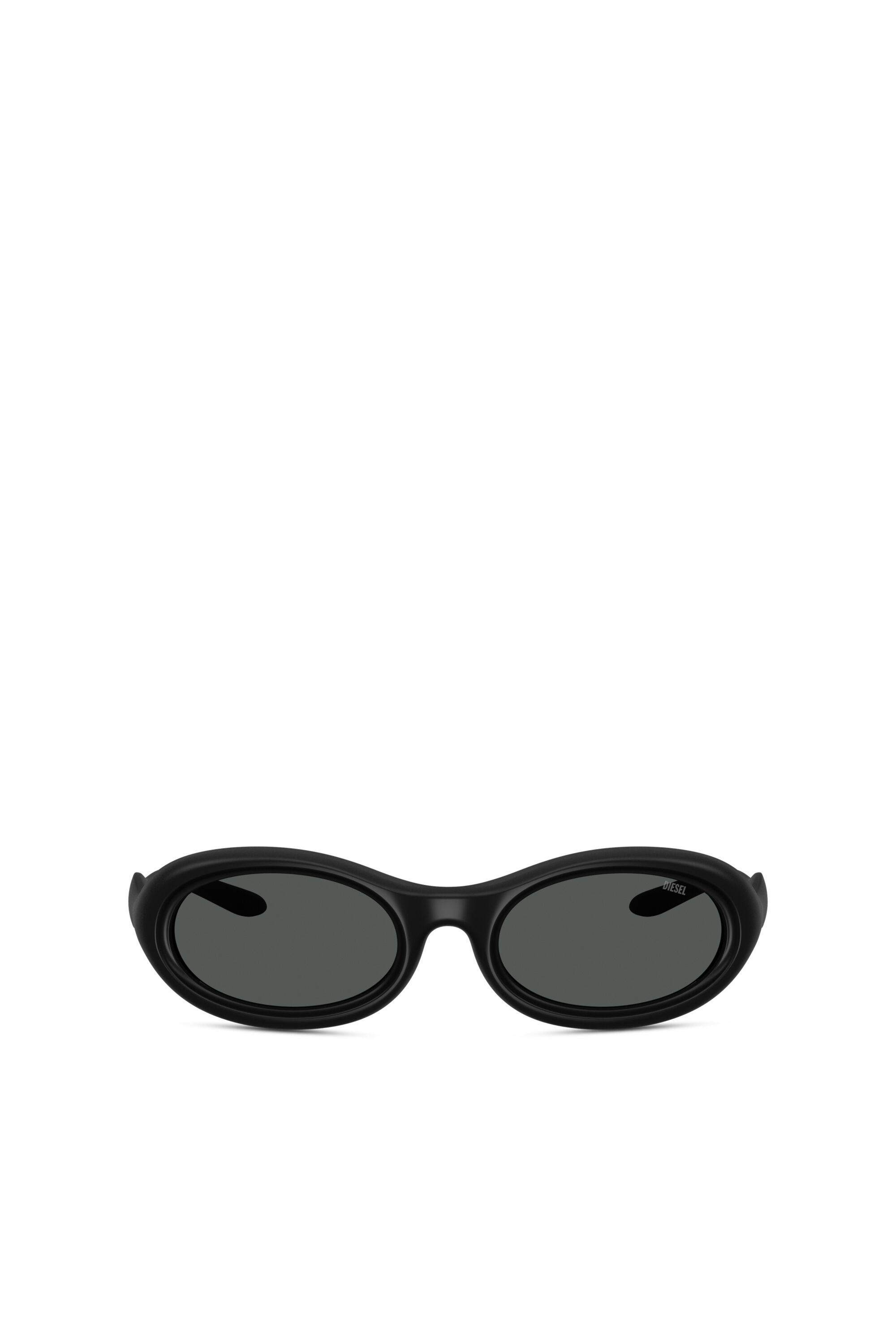 Diesel - 0DL3011U, Unisex's Oval sunglasses in ブラック - 1