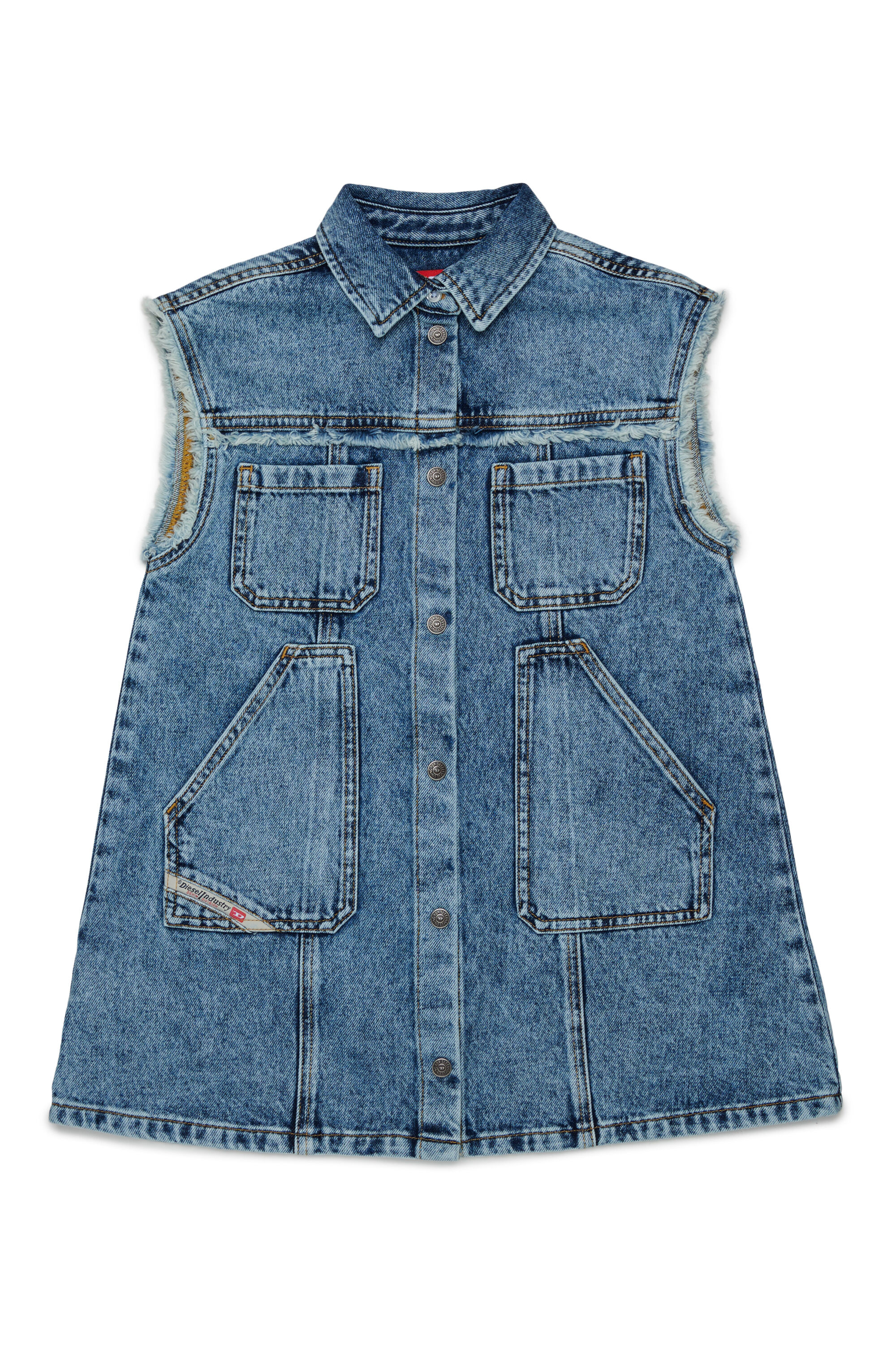 Diesel - DELKA, Female's ワンピース in ミディアムブルー - 1