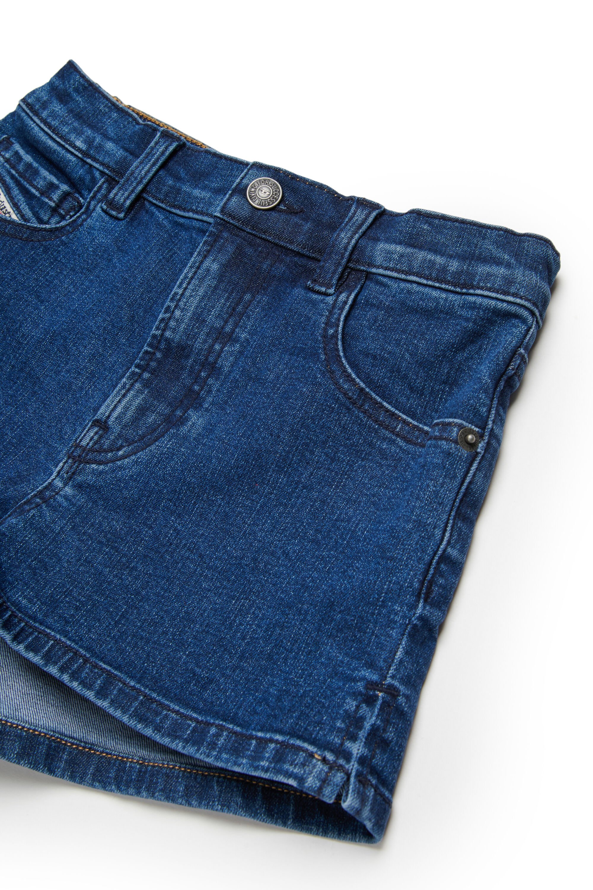 Diesel - PBOYSHORT-S, Female's デニムショートパンツ in ダークブルー - 3