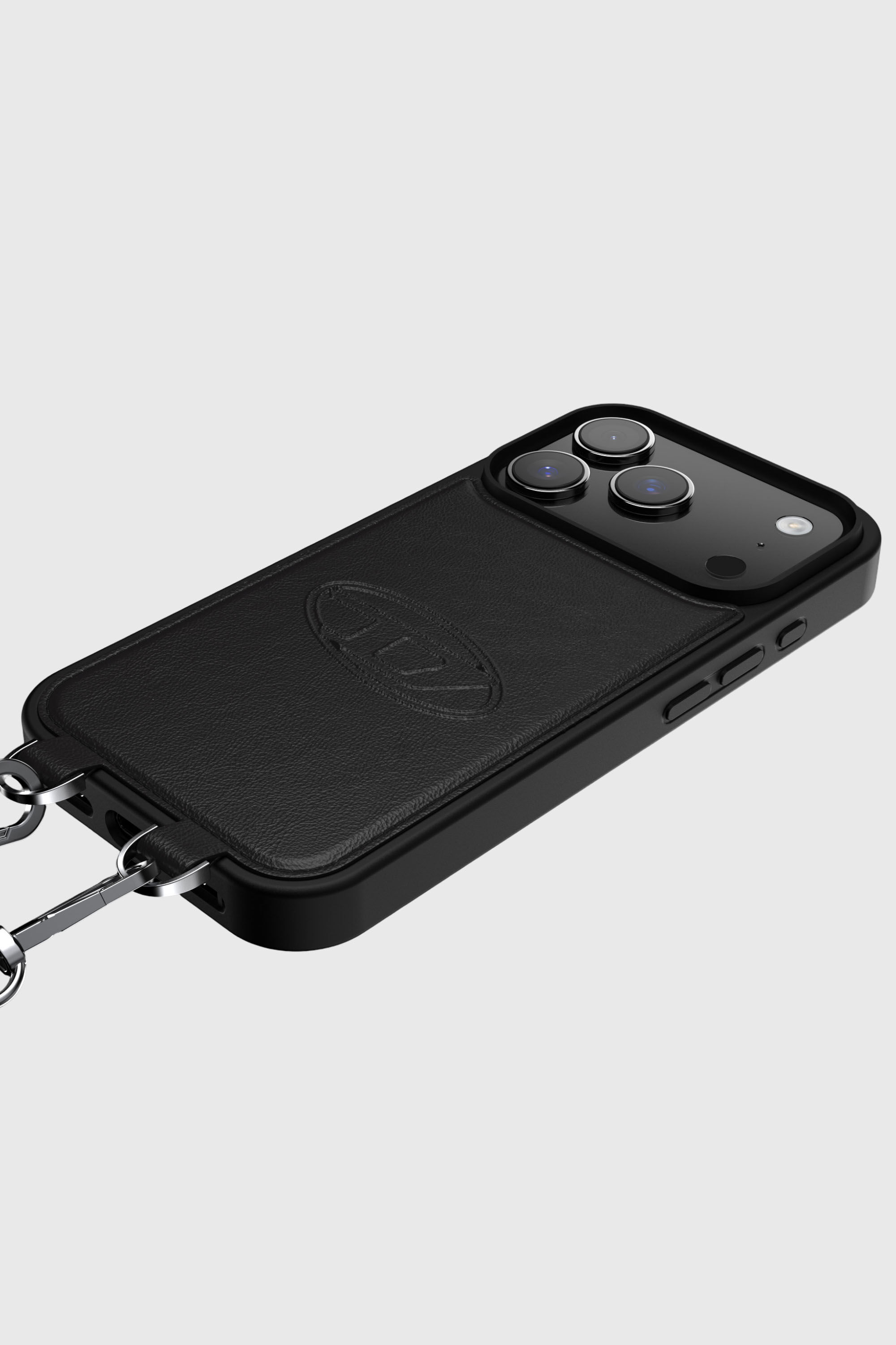 Diesel - 60662 MOULDED CASE, Unisex's Oval D case with wrist strap and MagSafe for iPhone 17 Pro in ブラック - 5
