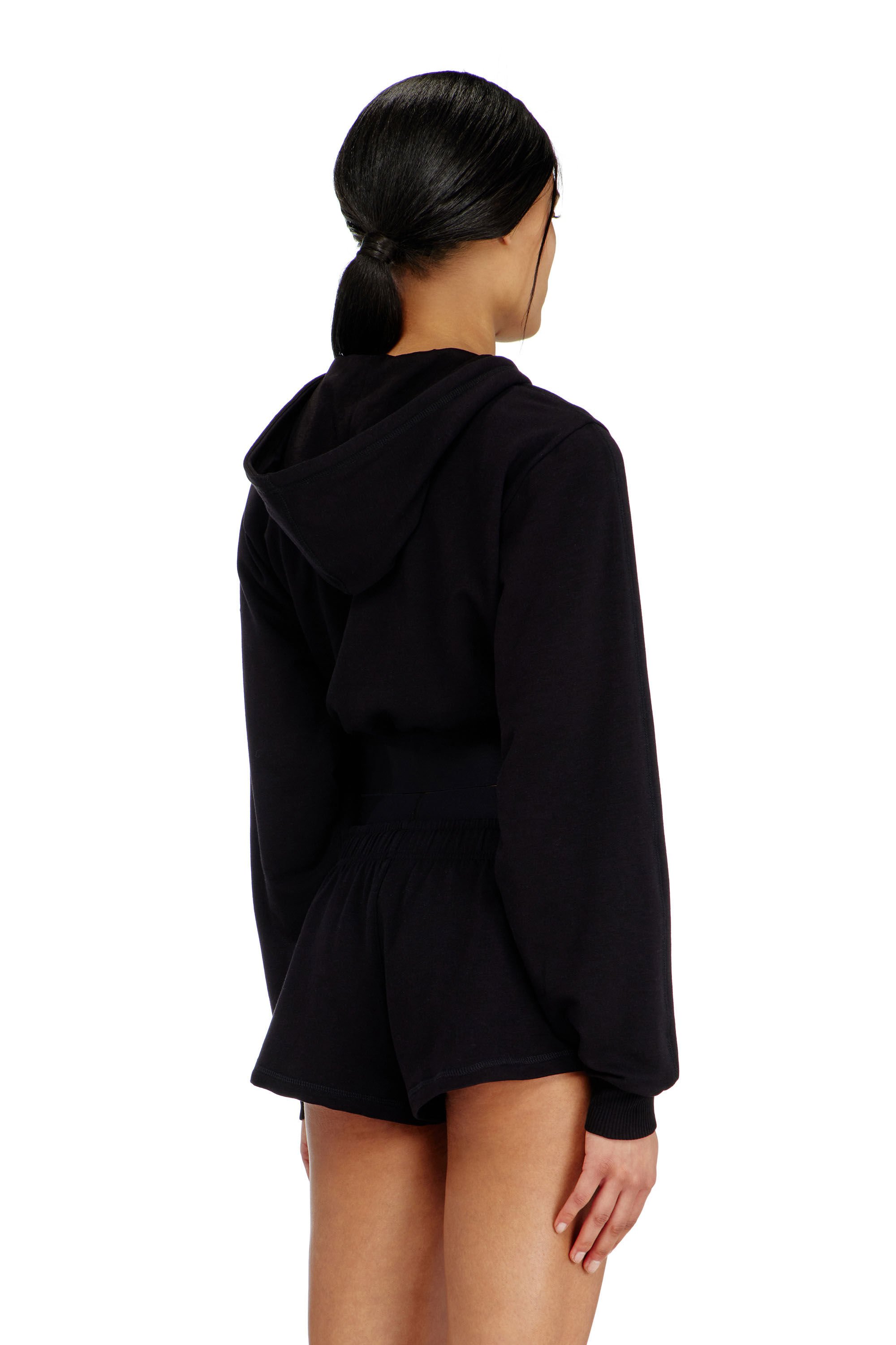 Diesel - NIKA-D-POP, Female's ジップアップパーカー in ブラック - 3