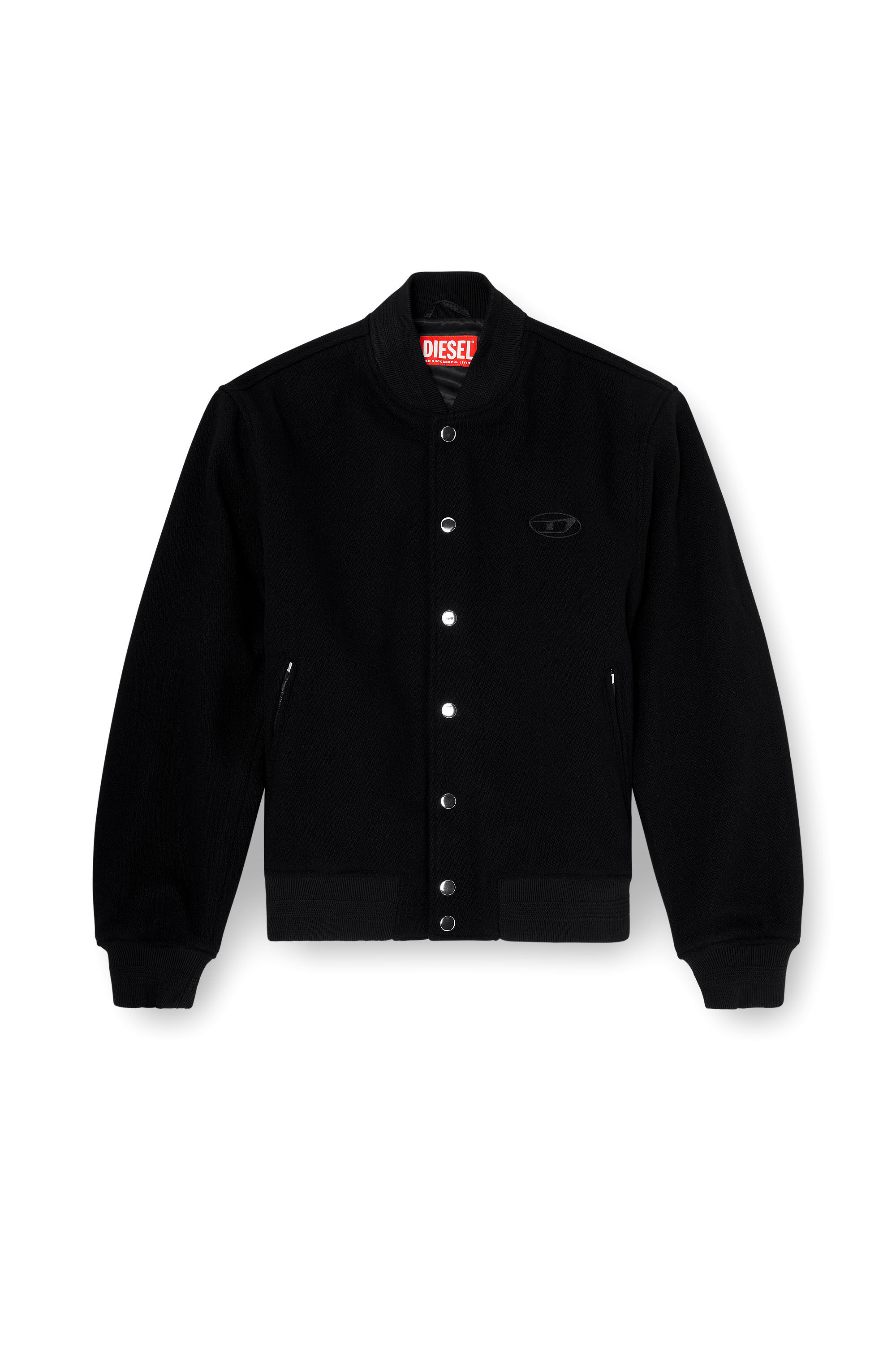 Diesel - J-ARRY-WRD, Male's ボンバージャケット in ブラック - 2