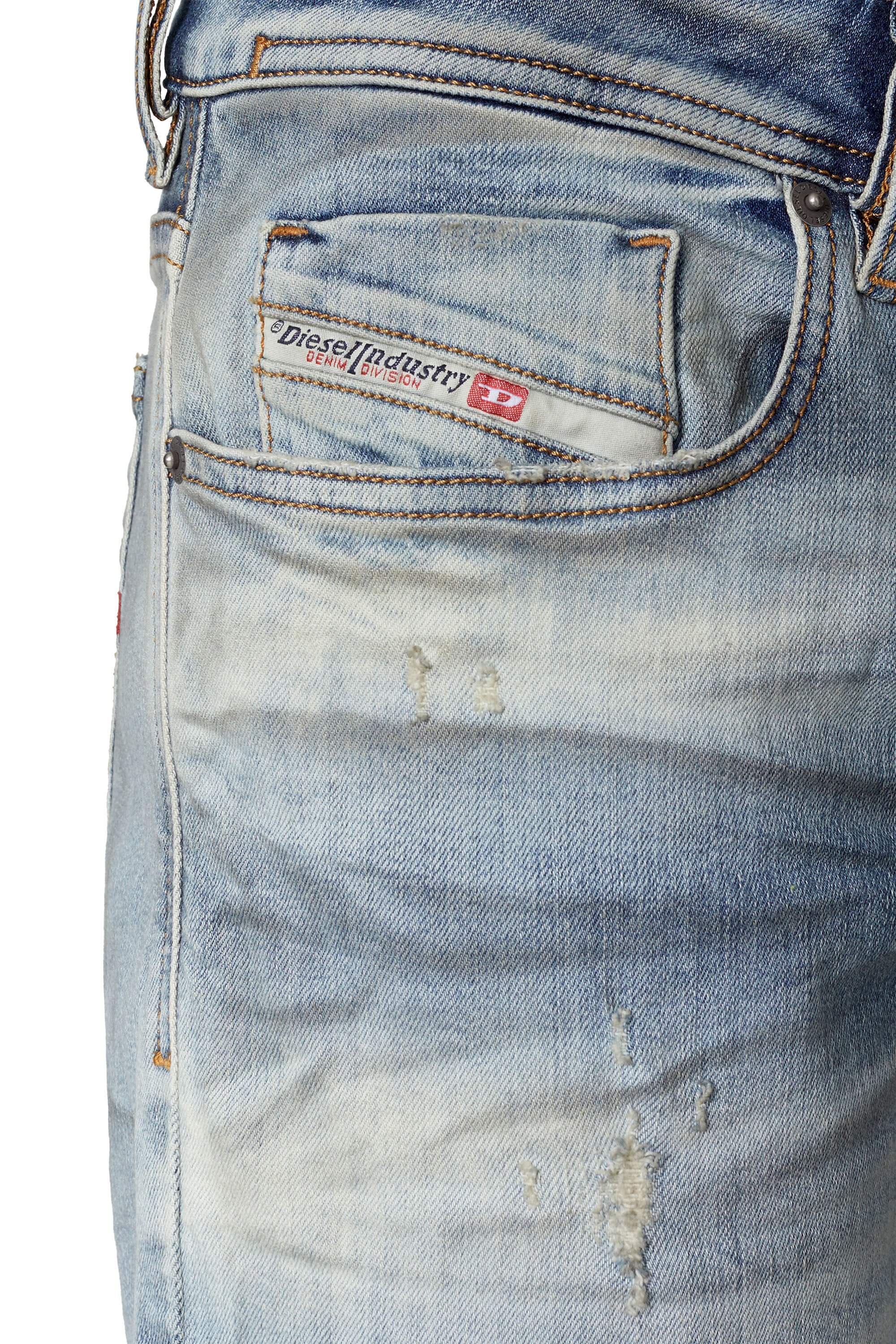 Diesel - Male's Skinny Jeans 1979 Sleenker 068BI, ミディアムブルー - 4