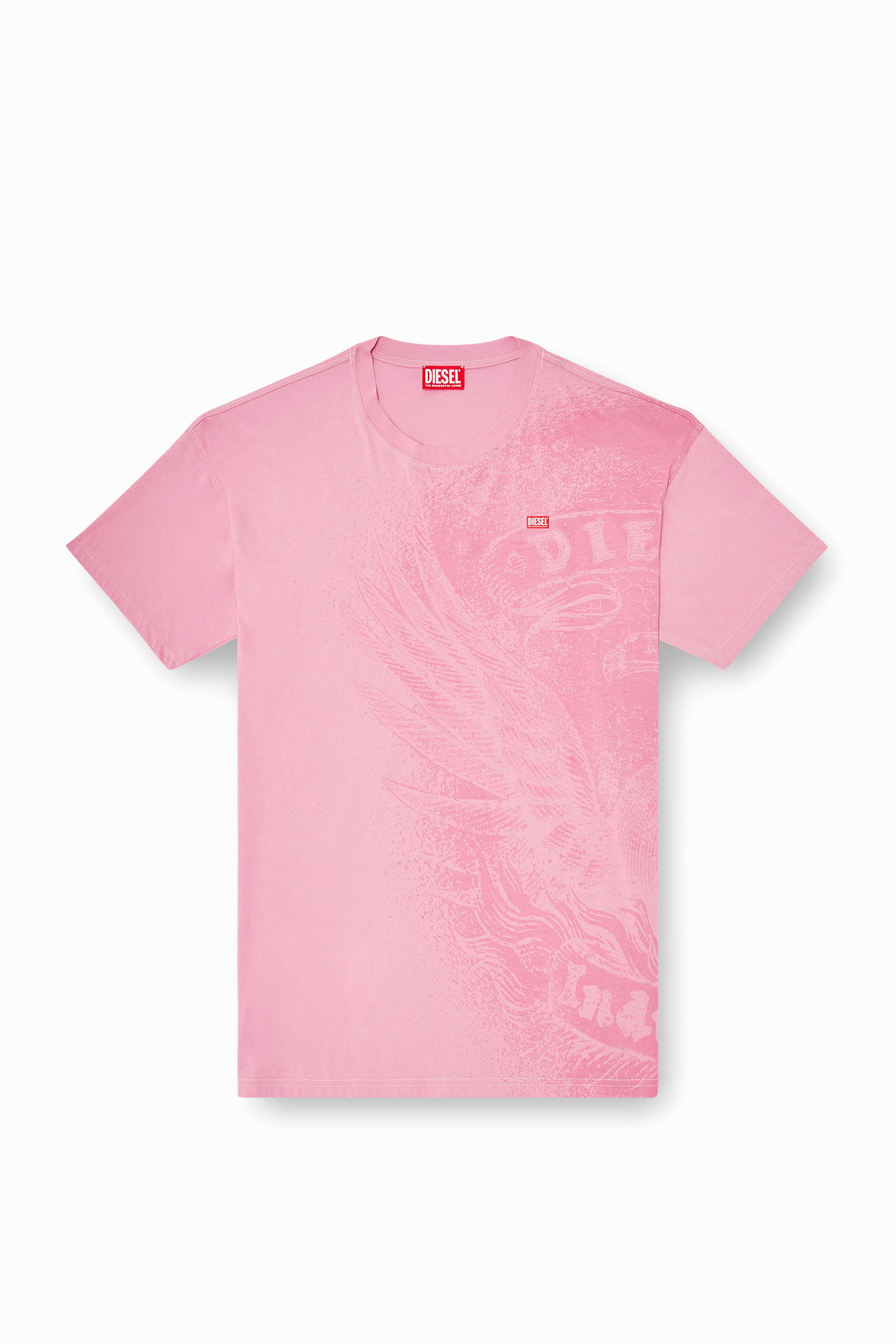 T-BOXT-AA3 Tシャツ｜ピンク｜メンズ｜DIESEL