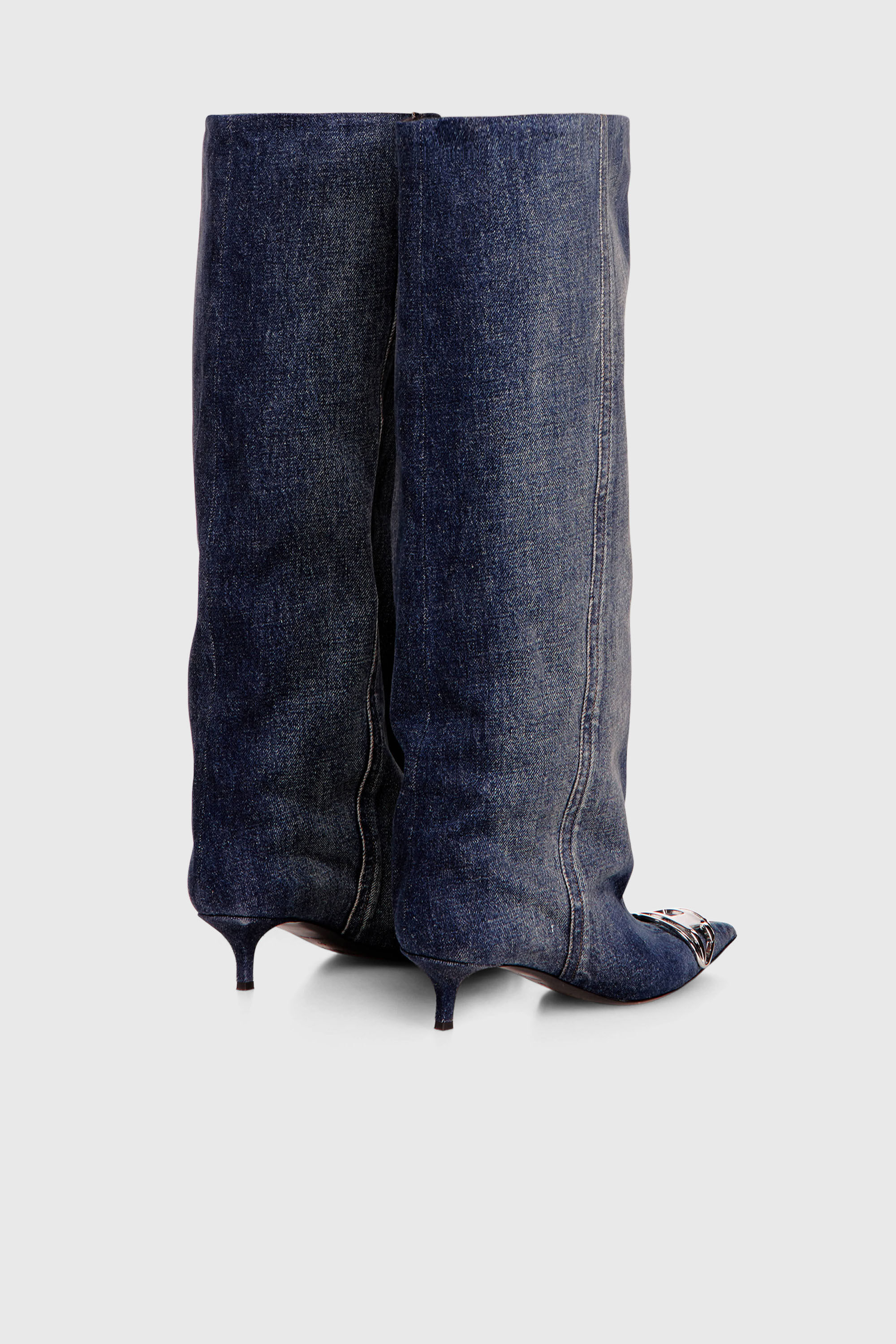 Diesel - D-VENUS KB SLOUCHY, Female's ロングブーツ in ダークブルー - 3