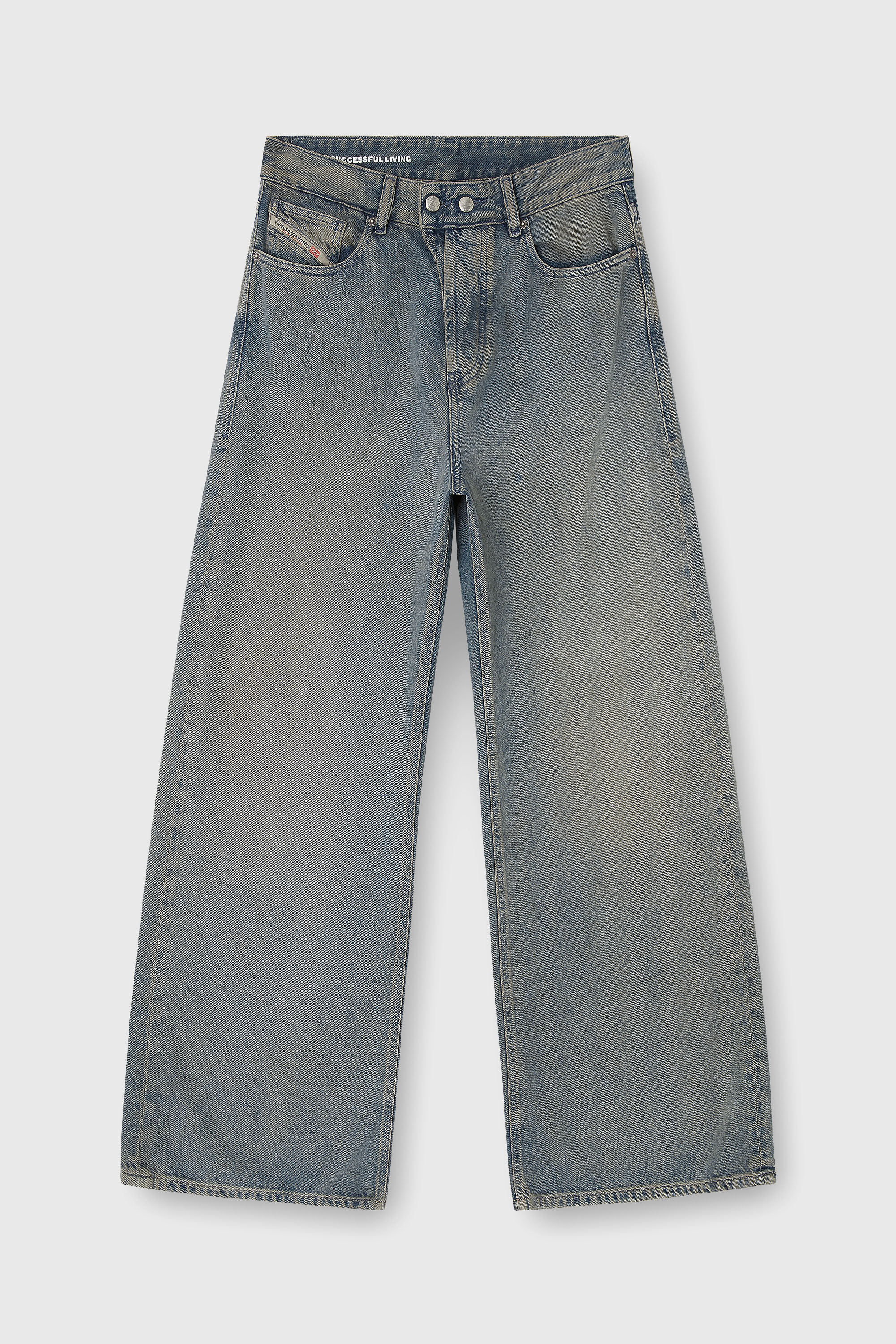 Diesel - Female's Relaxed Jeans 1996 D-Sire 09N24, ミディアムブルー - 4