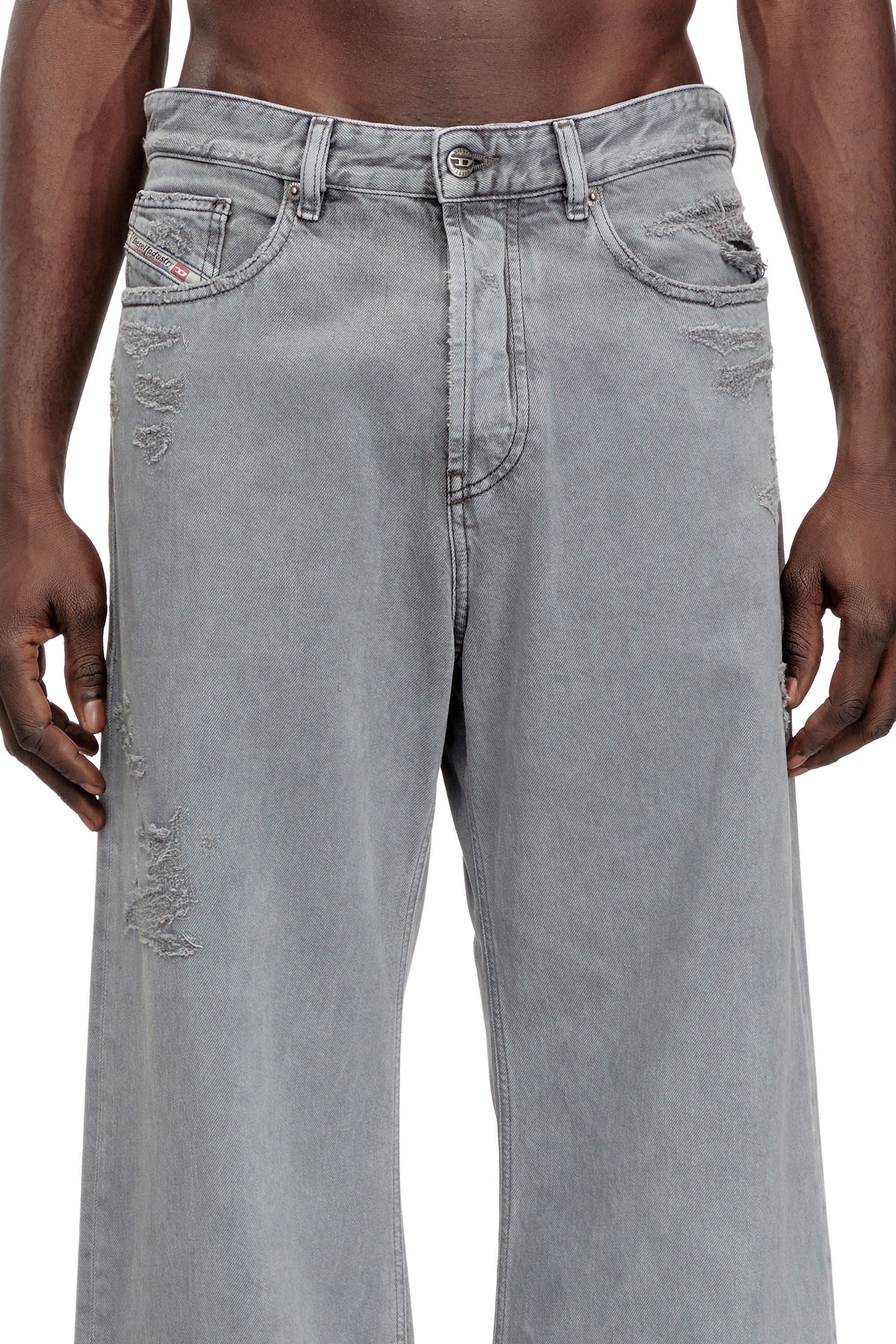 Diesel - Male's Relaxed Jeans D-Rise 09N26, グレー - 5