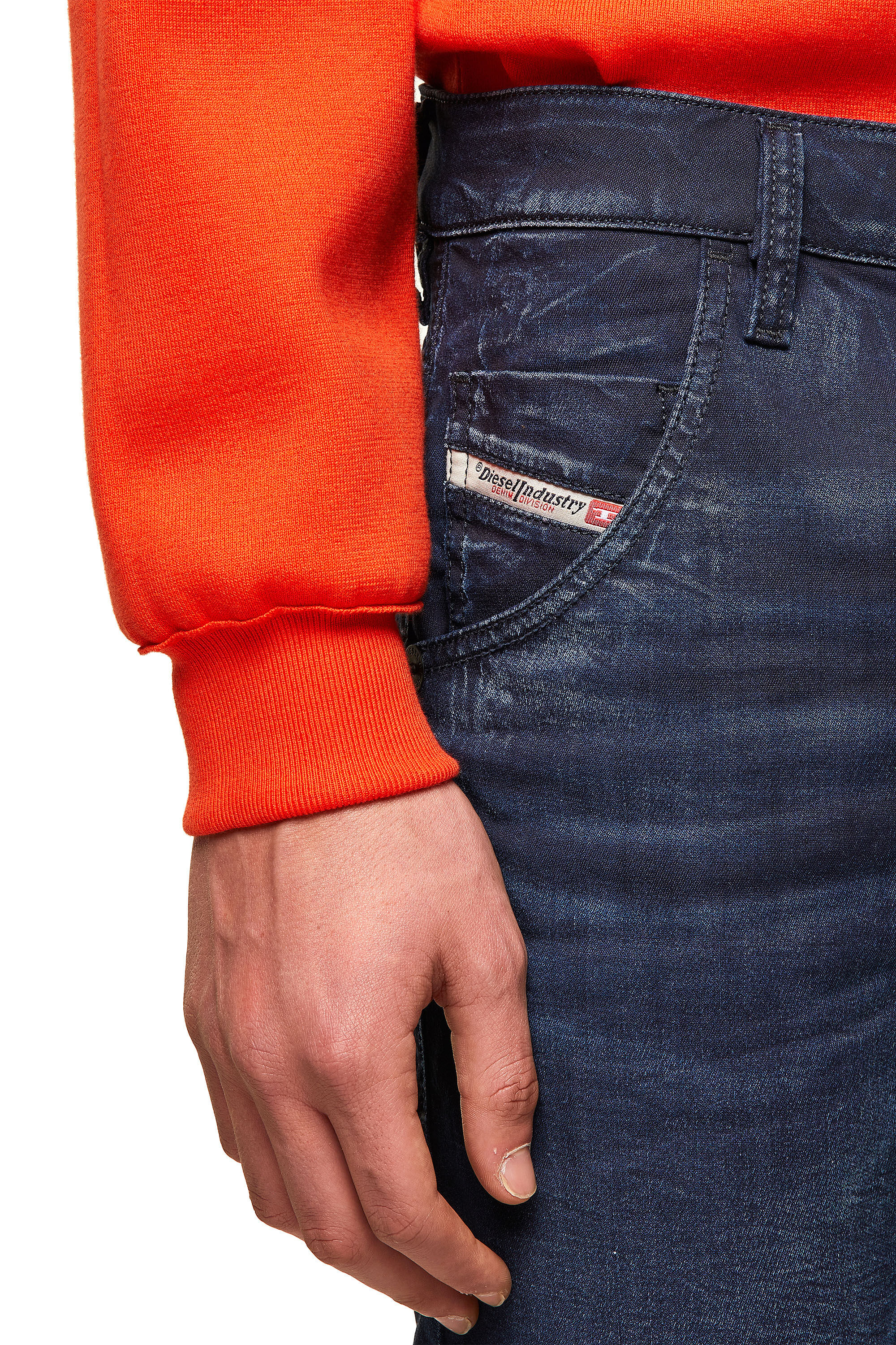 Diesel - Krooley JoggJeans® 069WT Tapered, ダークブルー - Image 4