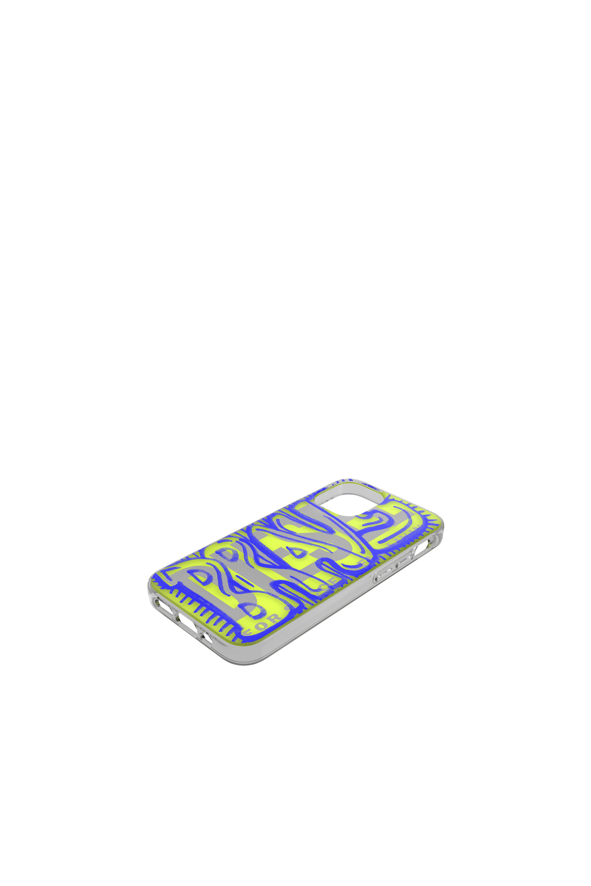 Diesel - 42563 STANDARD CASE, Unisex's iPhone 12 mini　ケース in ブルー/グリーン - 4