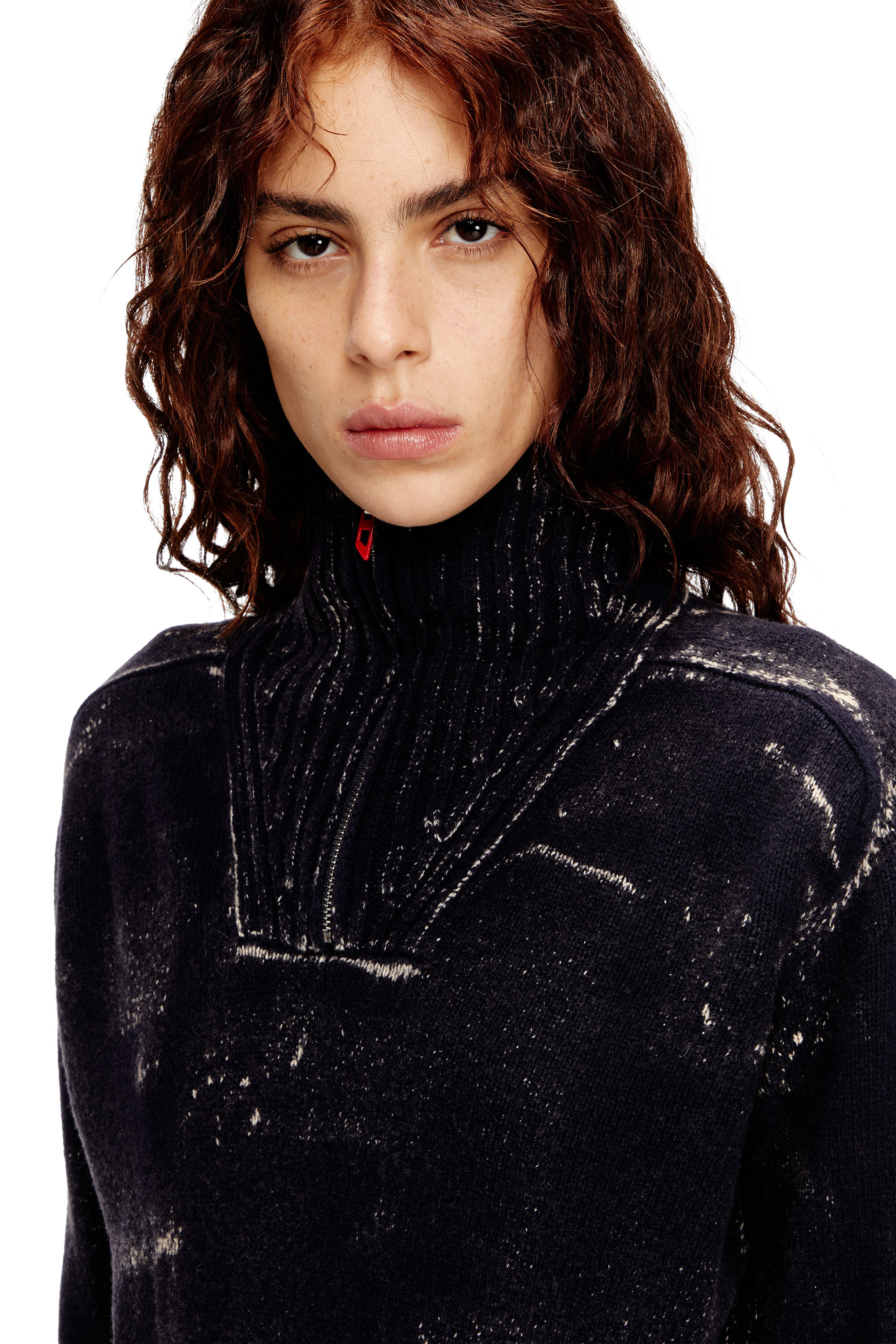 Diesel - M-MARCELLE, Female's ニットドレス in ブラック - 5