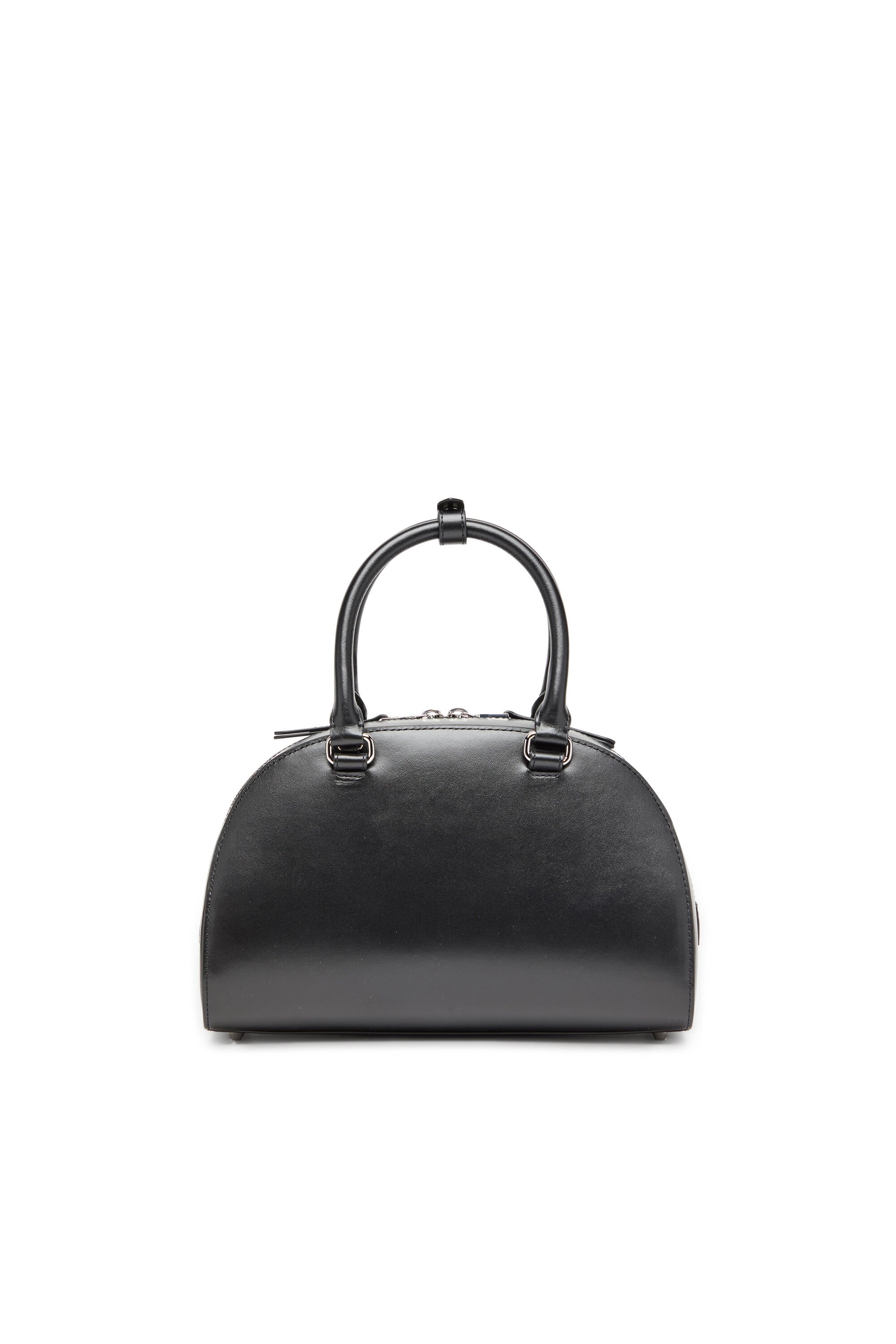 Diesel - 1DR DOME TOP HANDLE, Female's Leather bowling bag in ブラック - 2