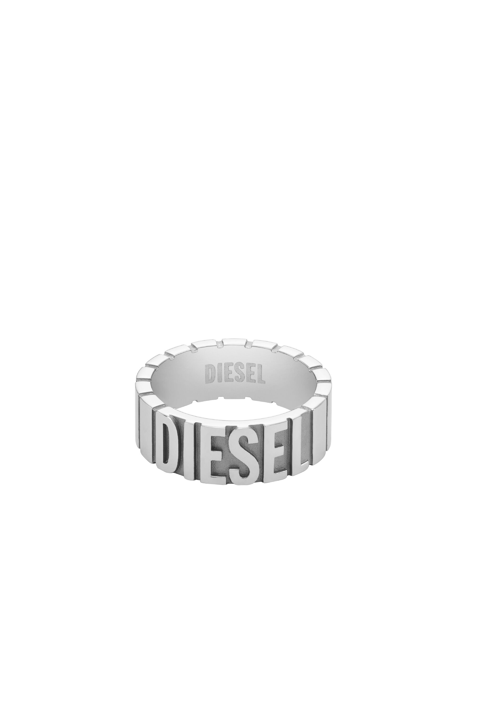 Diesel - DX1390, Male's ジュエリー リング in シルバー - 2