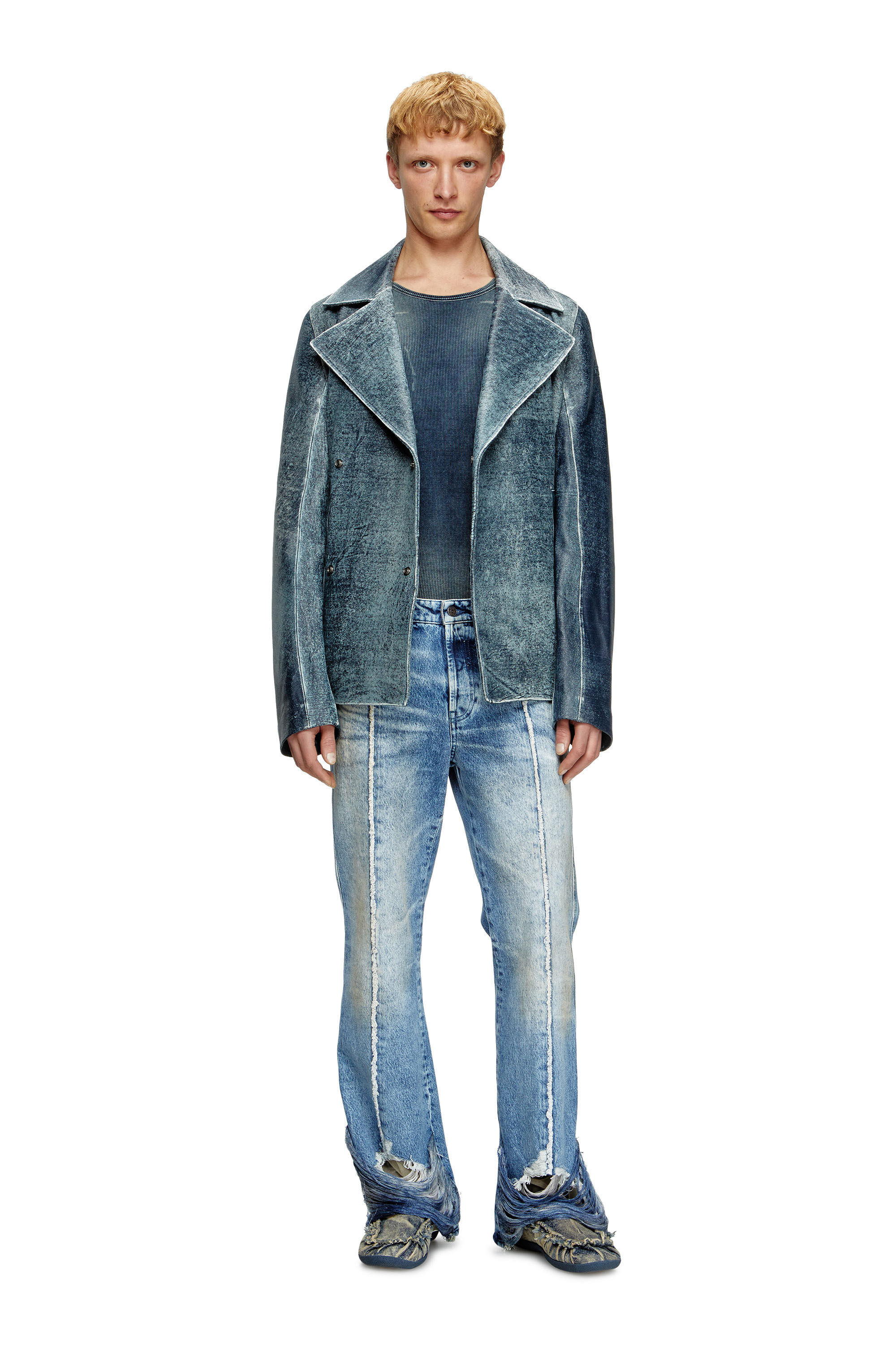 Diesel - Male's Bootcut Jeans 1998 D-Buck 0CMBM, ミディアムブルー - 1