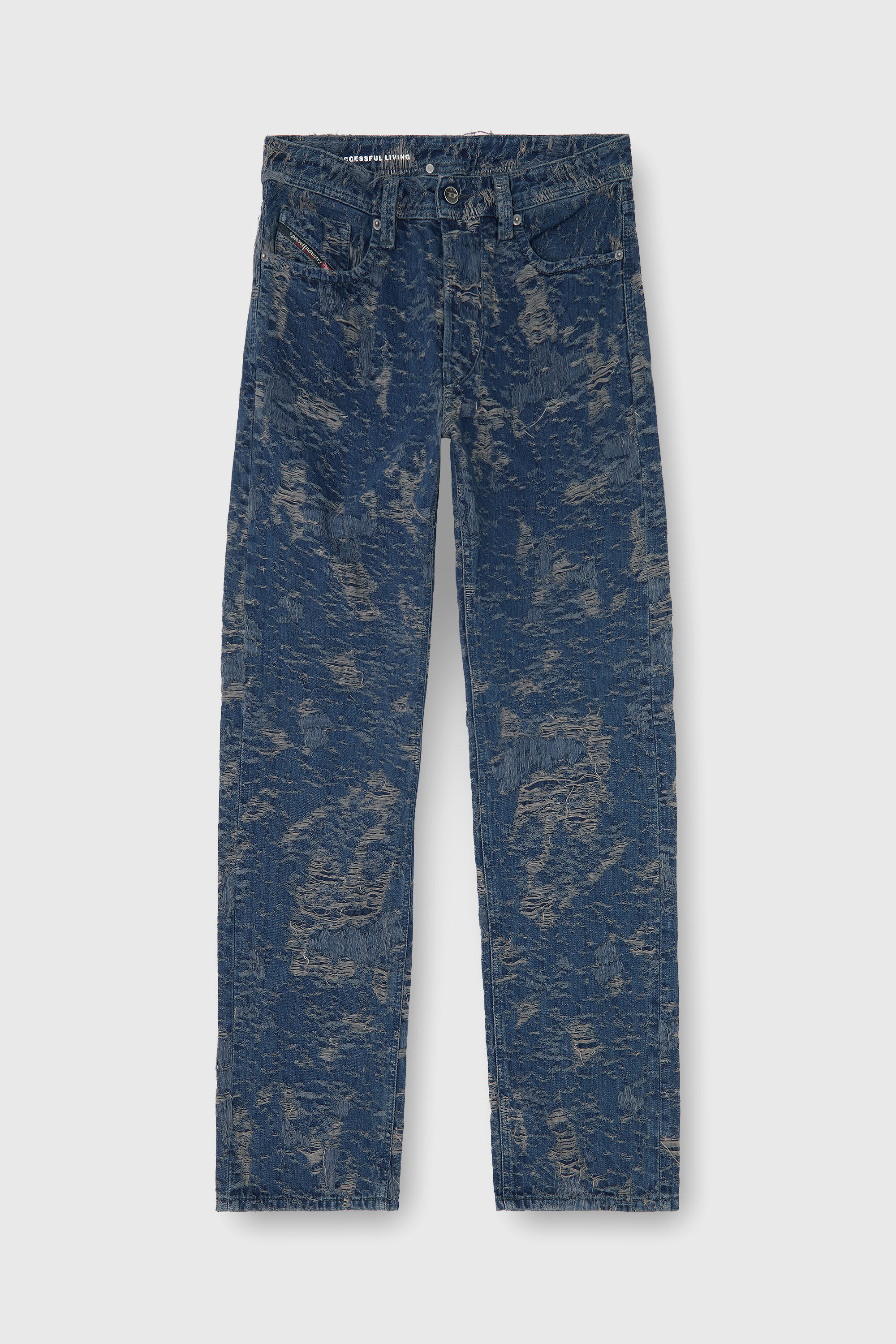 Diesel - Male's Regular Jeans 1985 Larkee 007FC, ダークブルー - 2