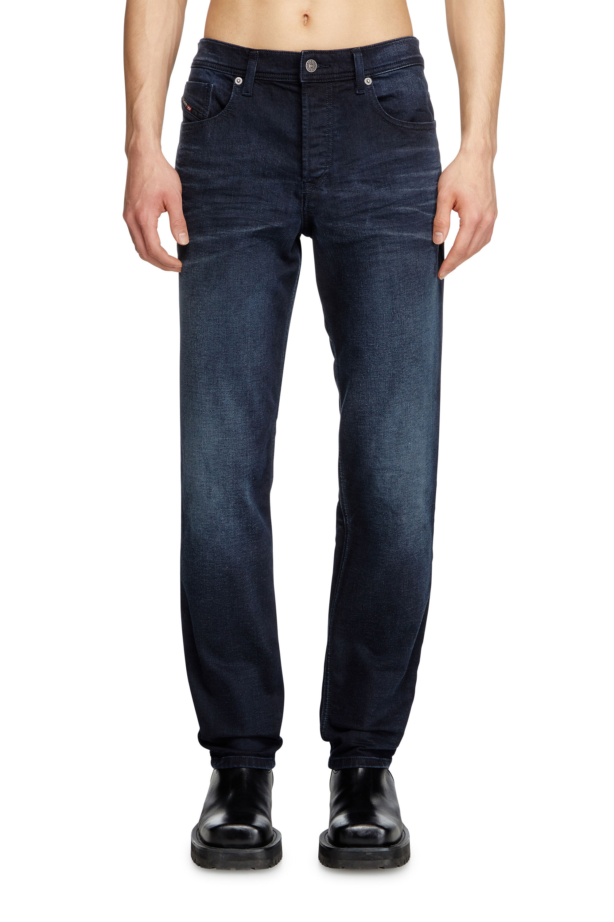 Diesel - Male's Regular Jeans 2023 D-Finitive 0BMBX, ダークブルー - 3