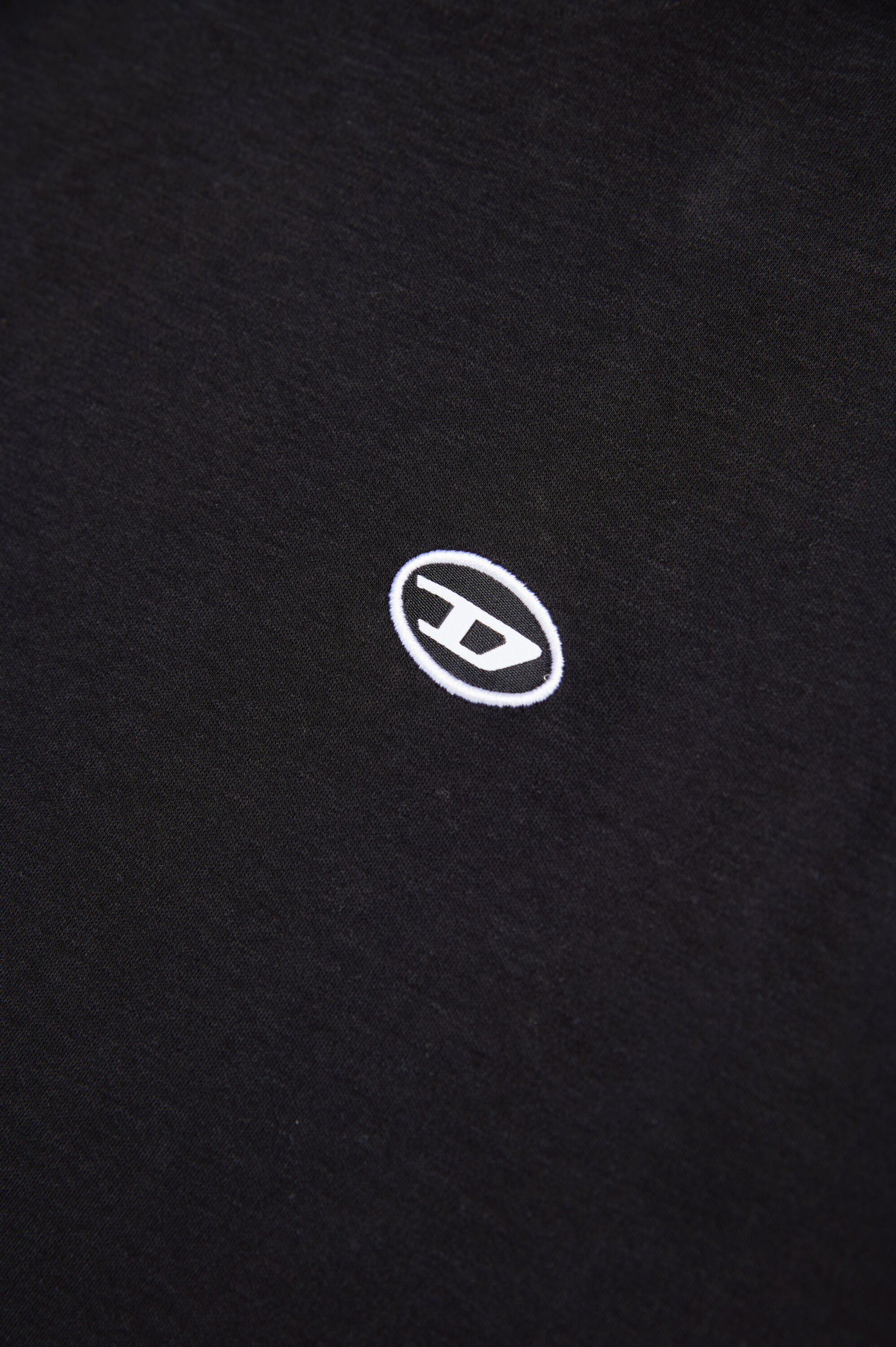 Diesel - TJUSTDOVALPJ OVER, Male's T-shirt in organic cotton in ブラック - 4