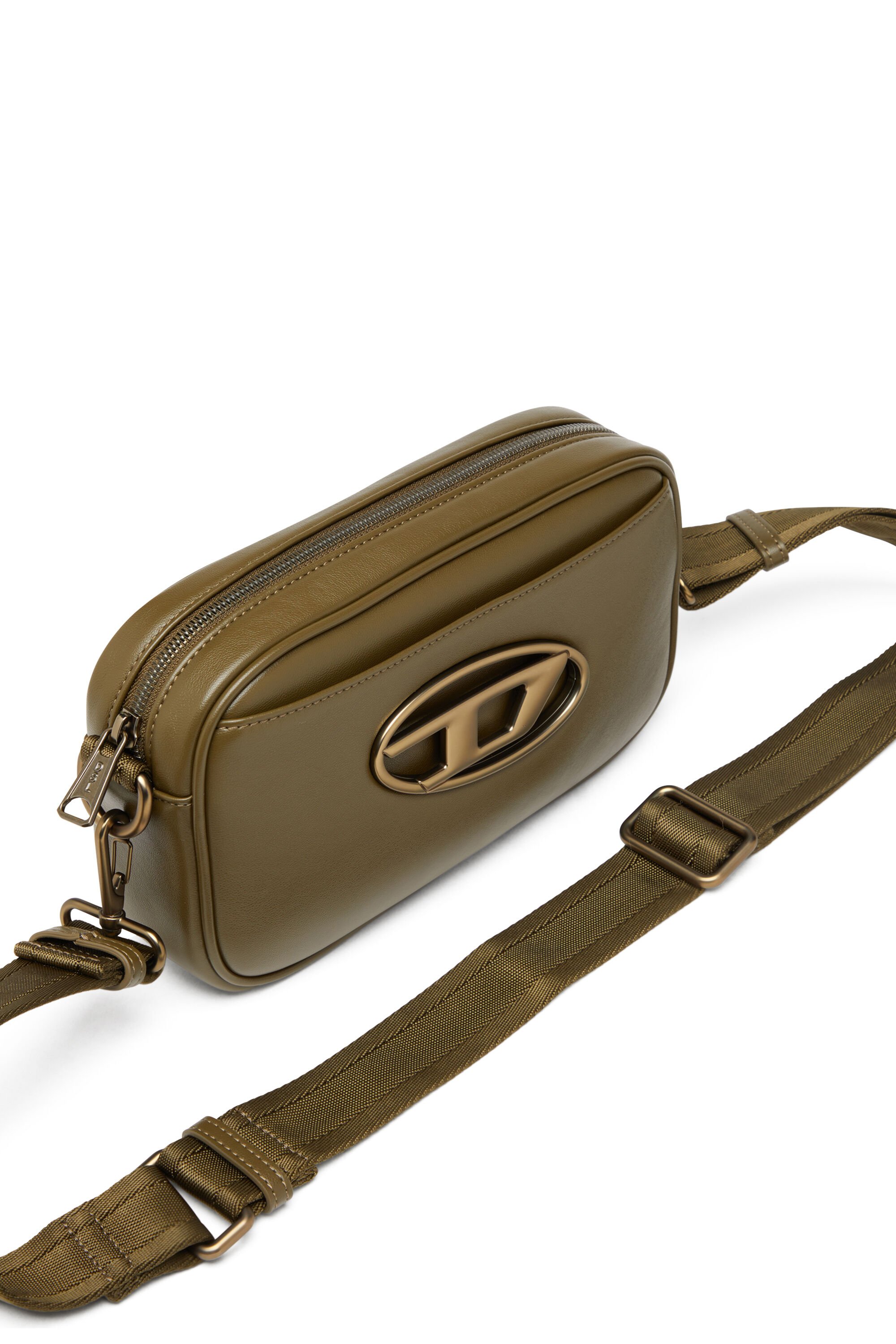 Diesel - HOLI-D CAMERA BAG, Male's Holi-D-Camera bag in neoprene and PU in ミリタリーグリーン - 5
