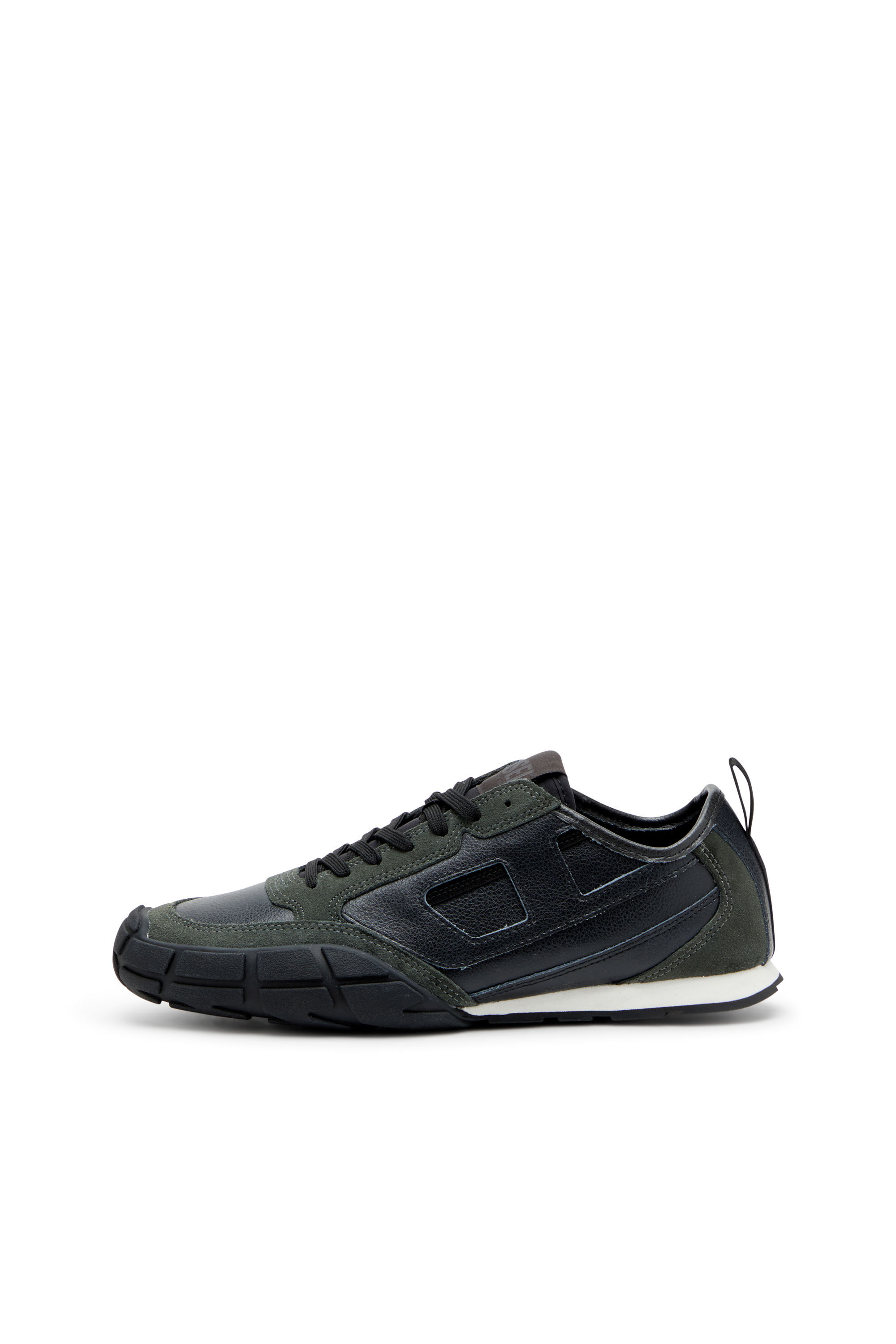 Diesel - S-PAGODHA LOW, Male's S-Pagodha-Sneakers in leather and suede in null - 8