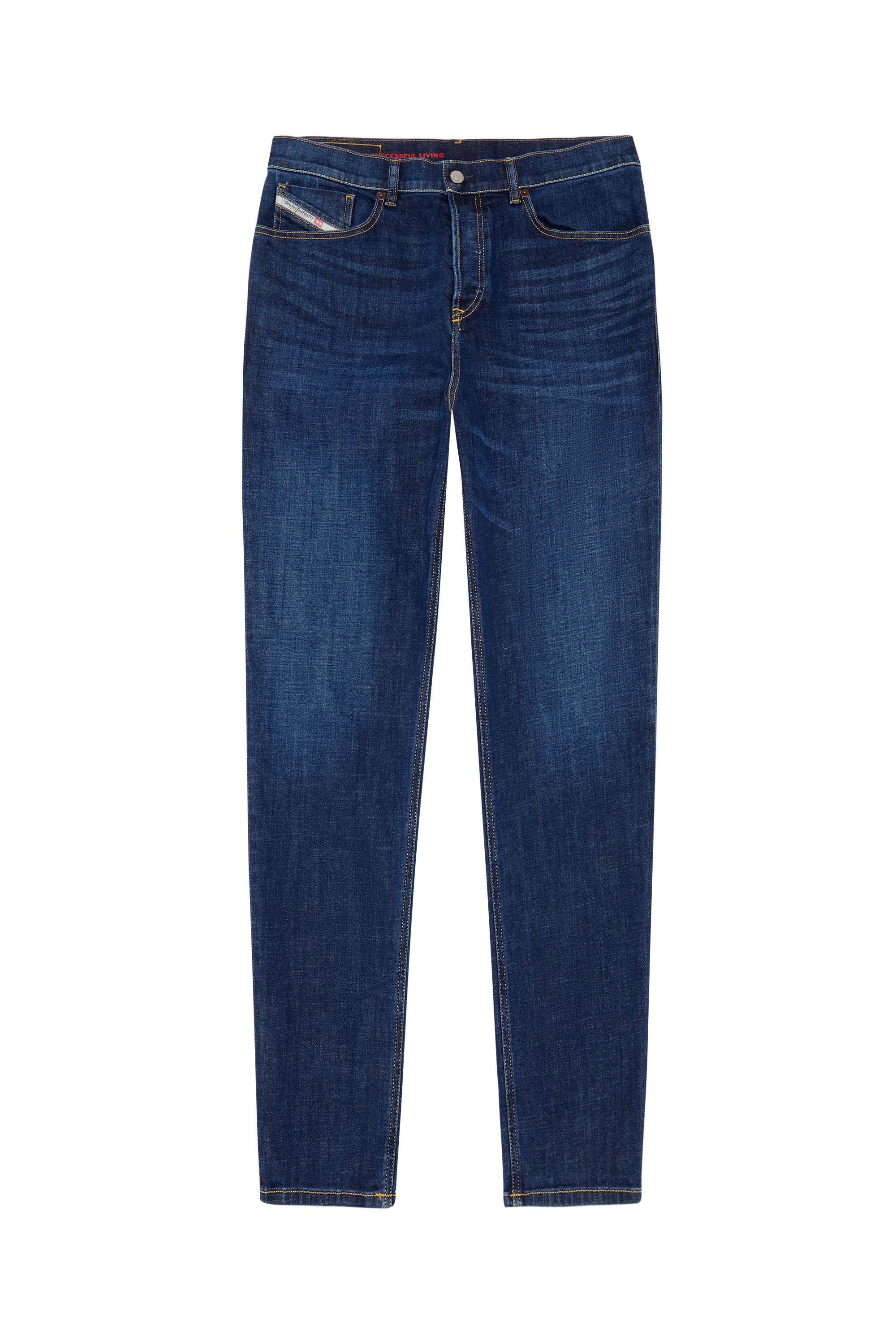 Diesel - 2005 D-FINING 09B90 Tapered Jeans, ダークブルー - Image 2