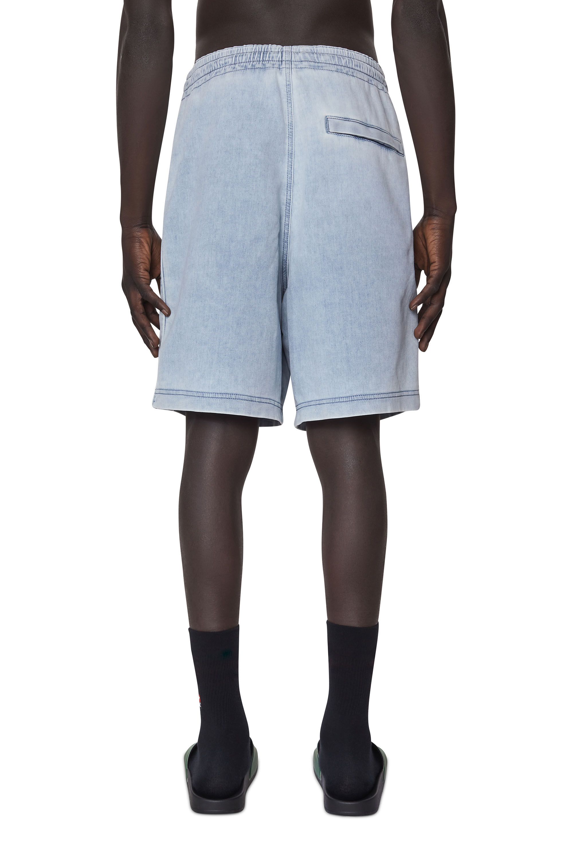 Diesel - D-BOXY TRACK DENIM SHORTS,  - Image 5