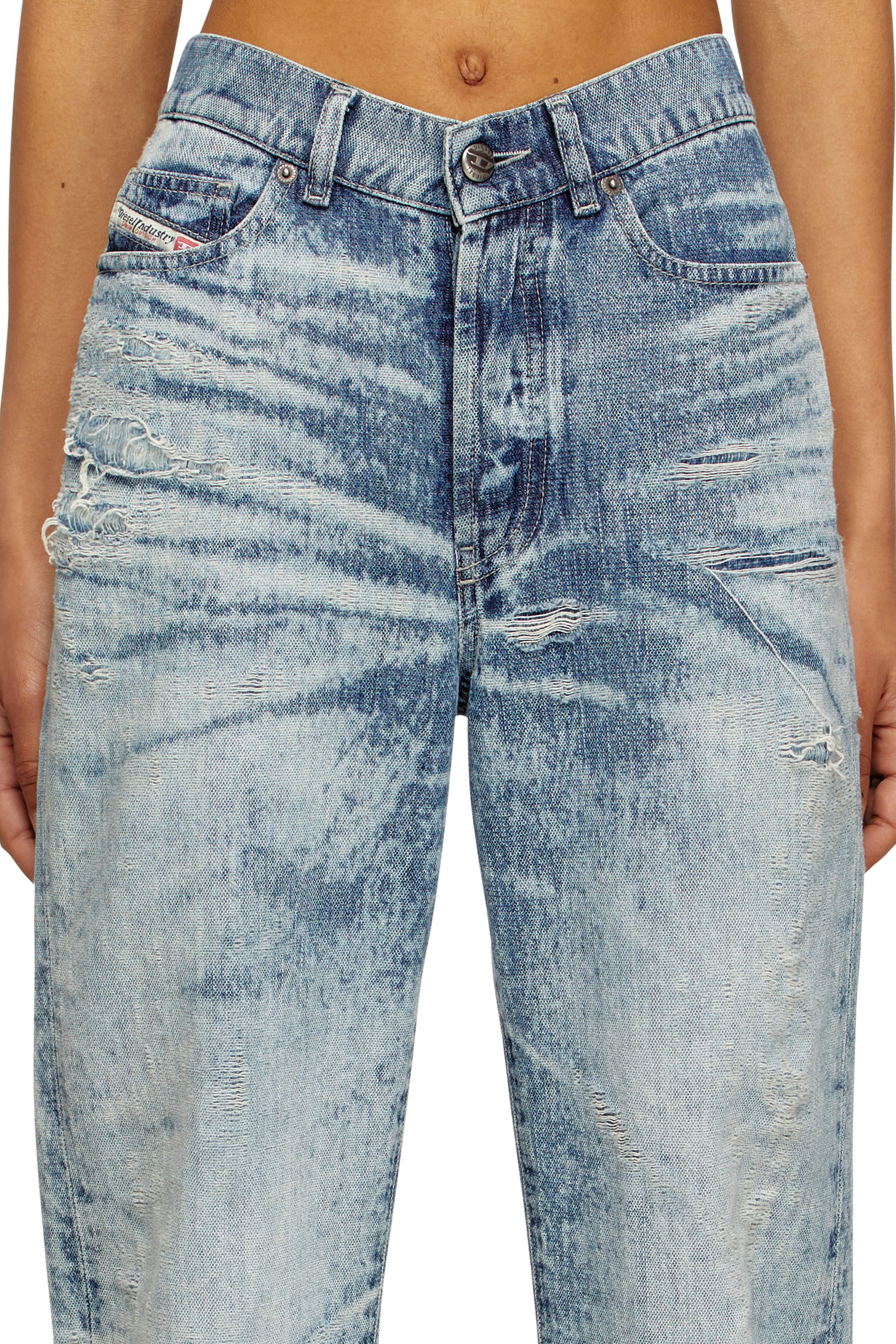 Diesel - Female's Regular Jeans 1971 D-Sent 068TY, ライトブルー - 5