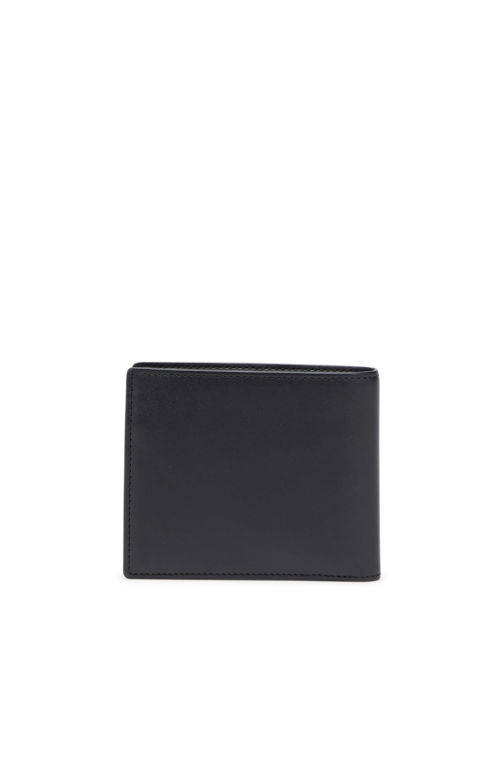 Diesel - D-LOGO 2.0 BI FOLD COIN S, Male's 二つ折りウォレット in ブラック - 2