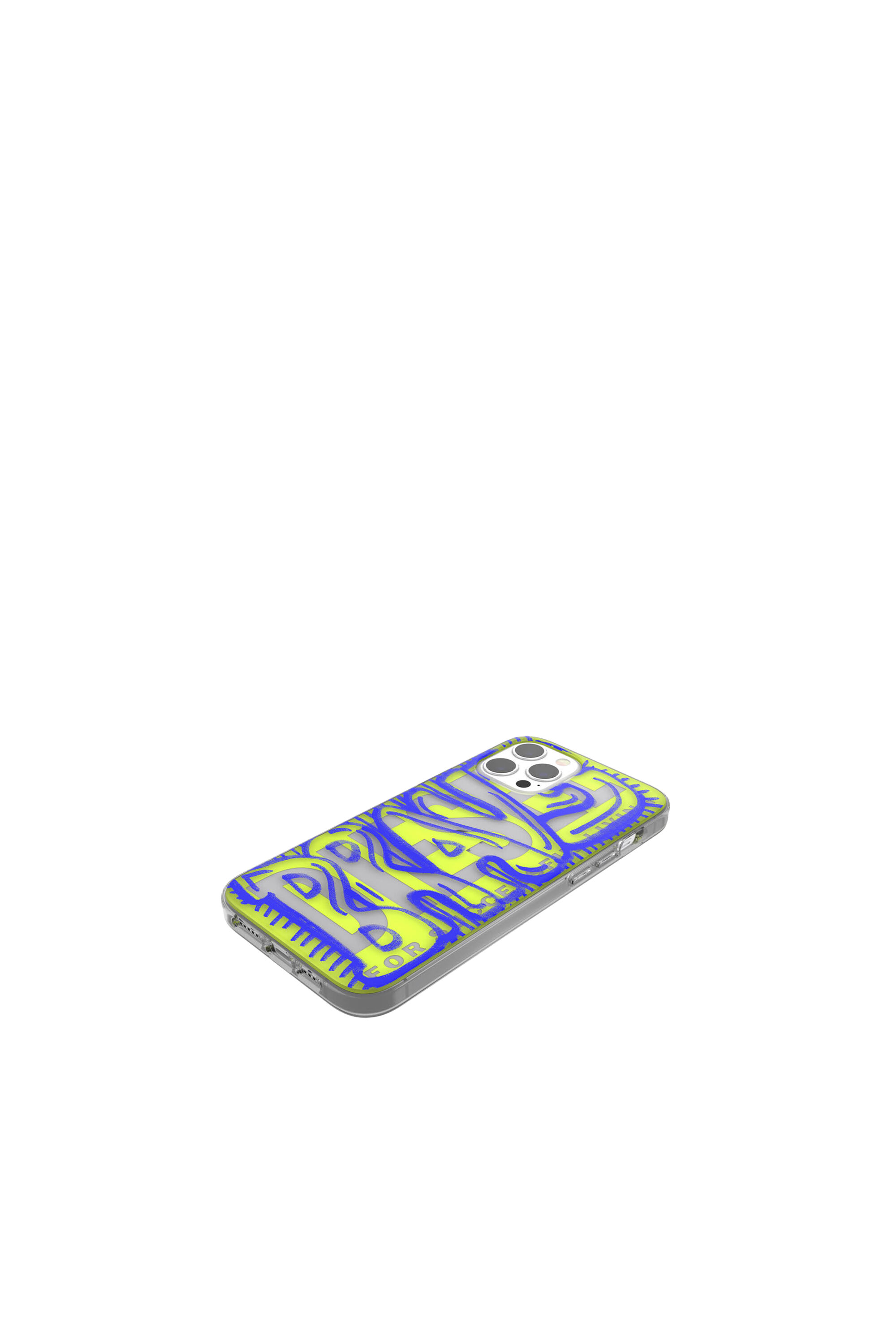 Diesel - 42565 STANDARD CASE, Unisex's Ultra-light TPU Case for iPhone 12 Pro Max in ブルー/グリーン - 4