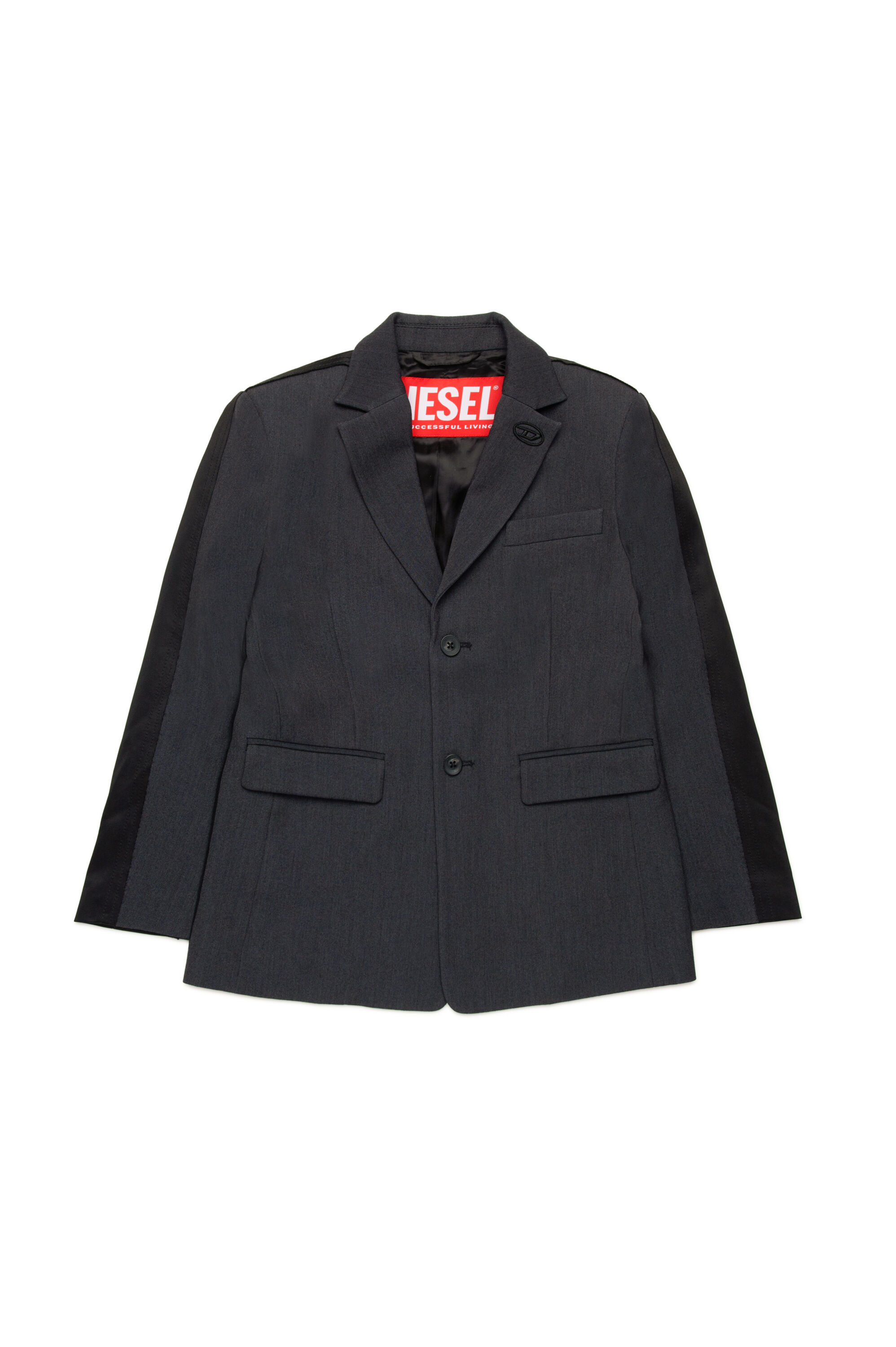 Diesel - JWIRE, Male's Suit jacket in mixed fabrics in ブラック - 1