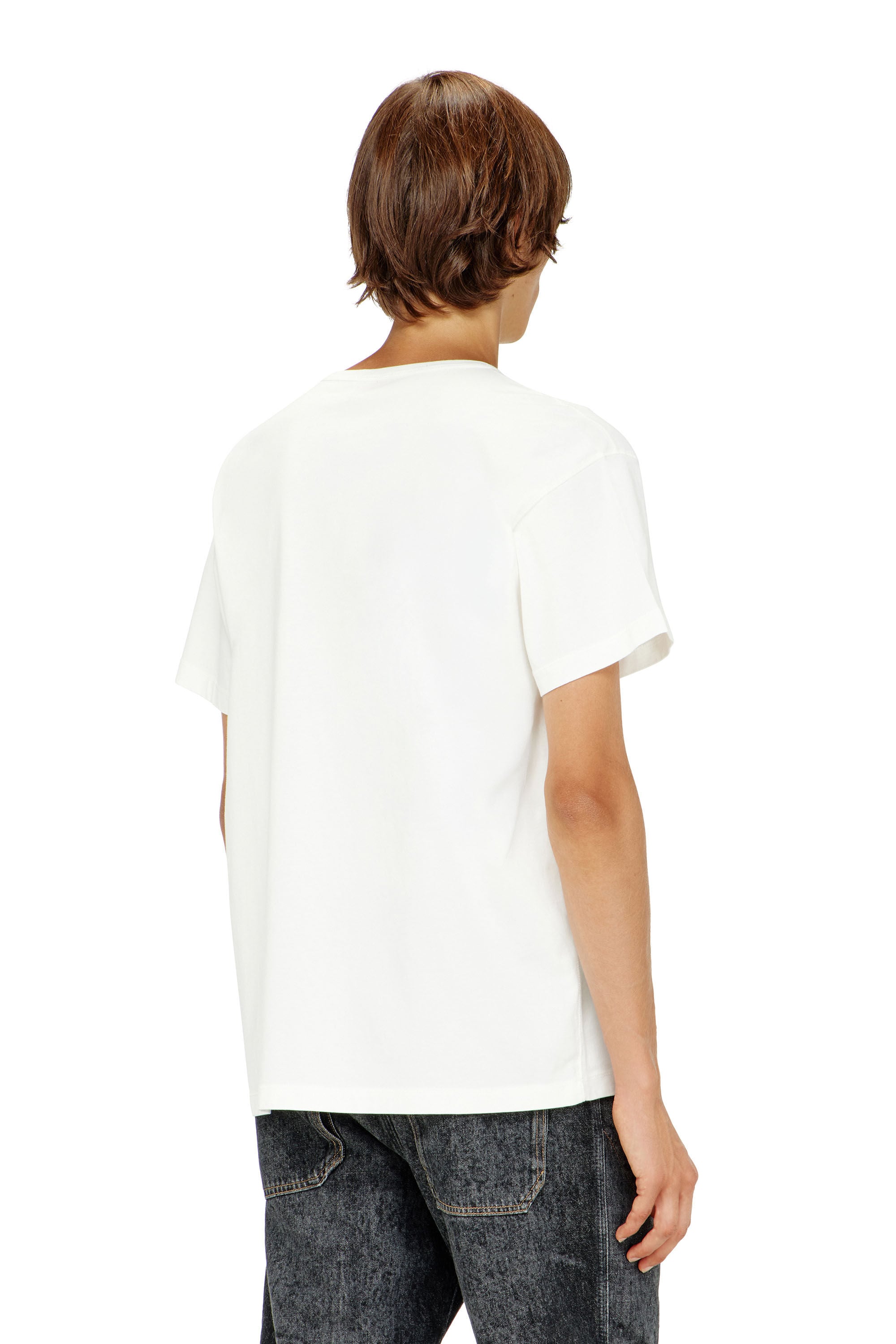 Diesel - T-NORM-IOD, Male's Tシャツ in ホワイト - 4