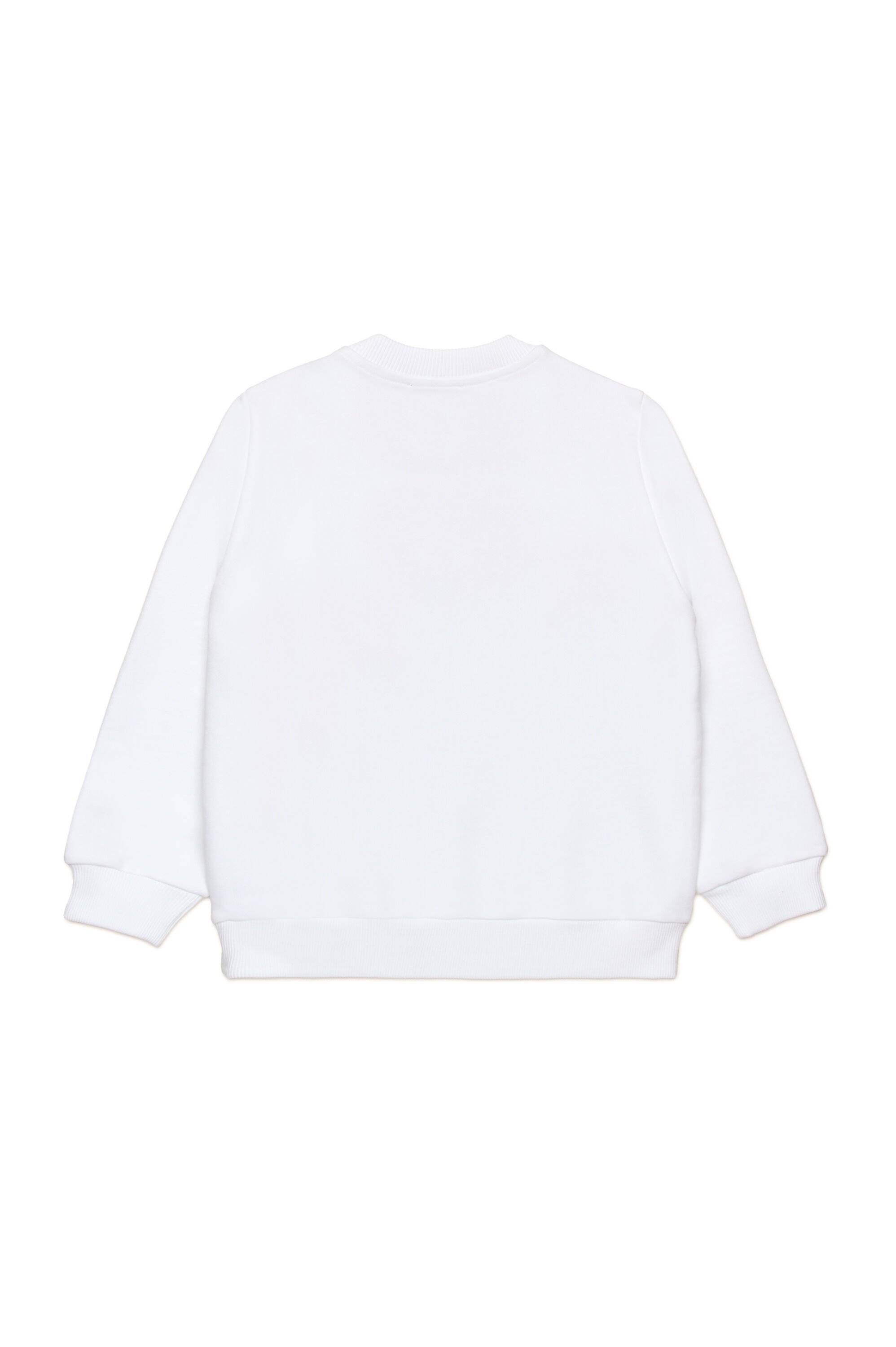Diesel - SCACUORE, Female's Sweatshirt with heart logo in ホワイト - 2