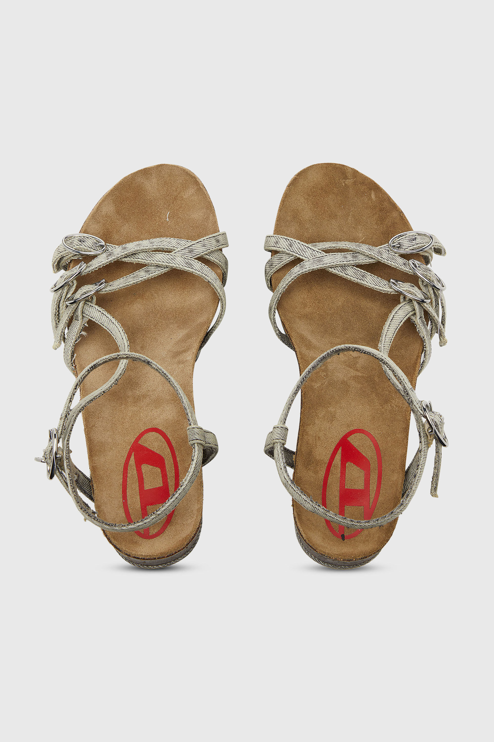 Diesel - D-WOODSTOCK 105 SANDAL, Female's サンダル in グレー - 6