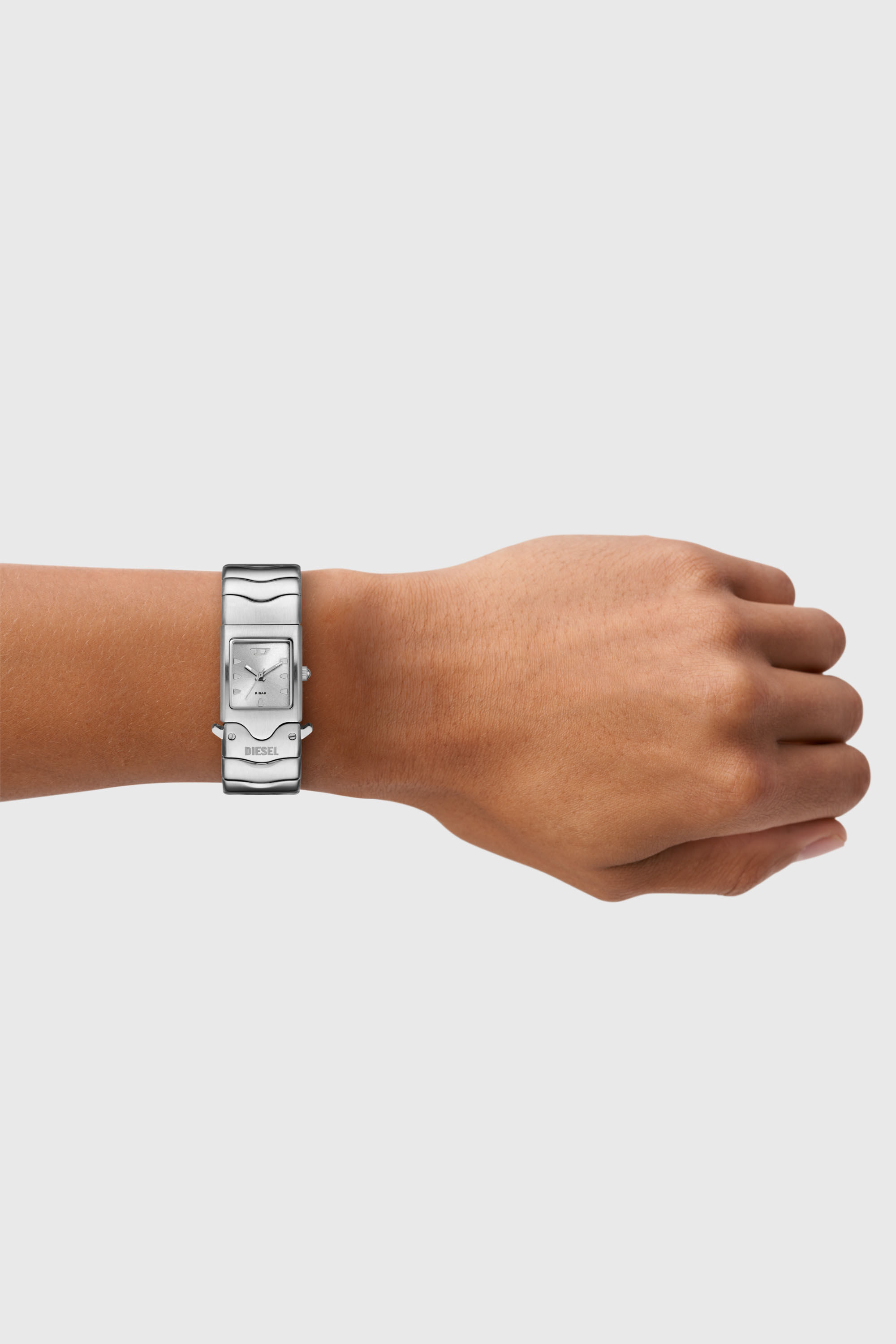 Diesel - DZ2222, Unisex's Closer stainless steel watch in シルバー - 5