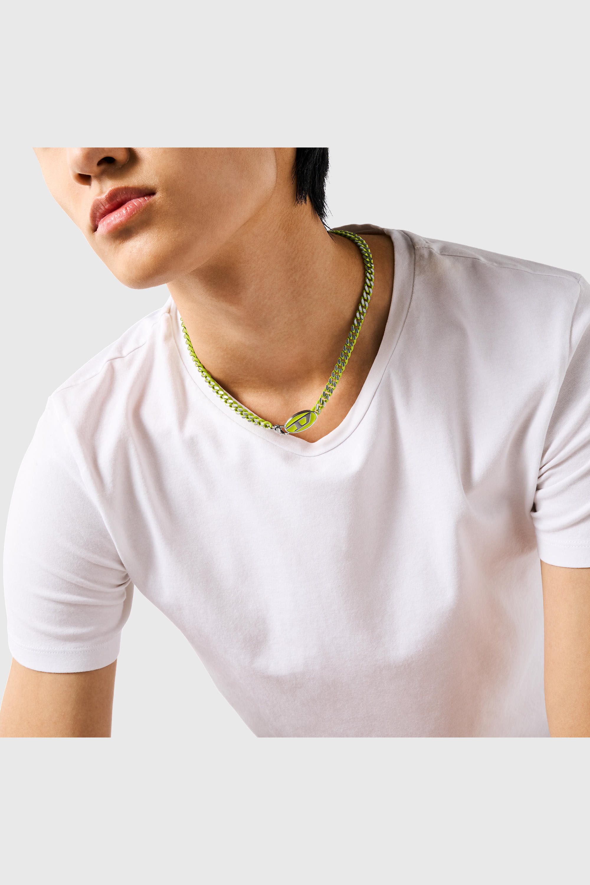 Diesel - DX1507, Unisex's ネックレス in Yellow - 4