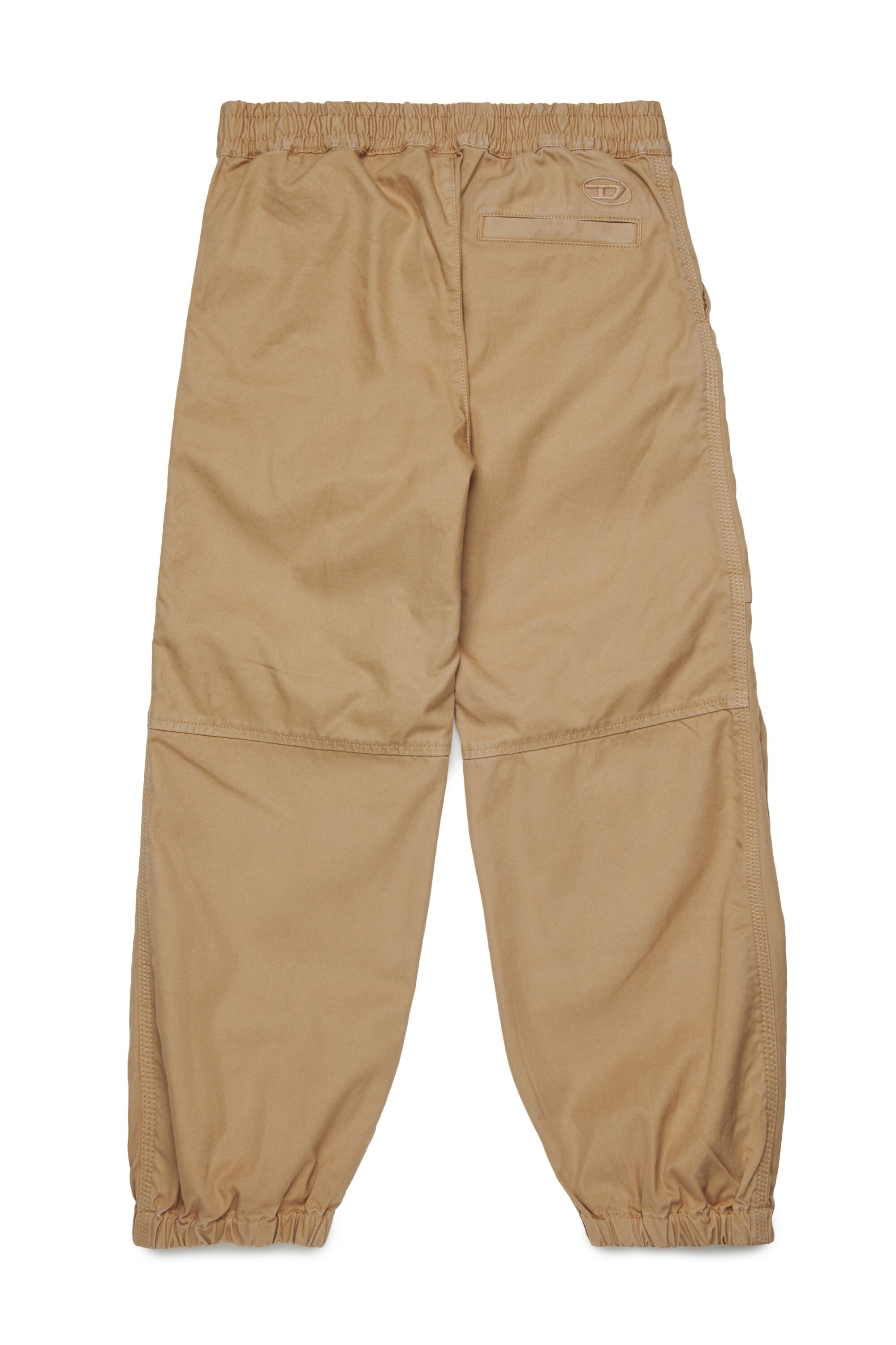 Diesel - PDANZEL, Unisex's Cotton cargo pants with multiple pockets in ライトブラウン - 2