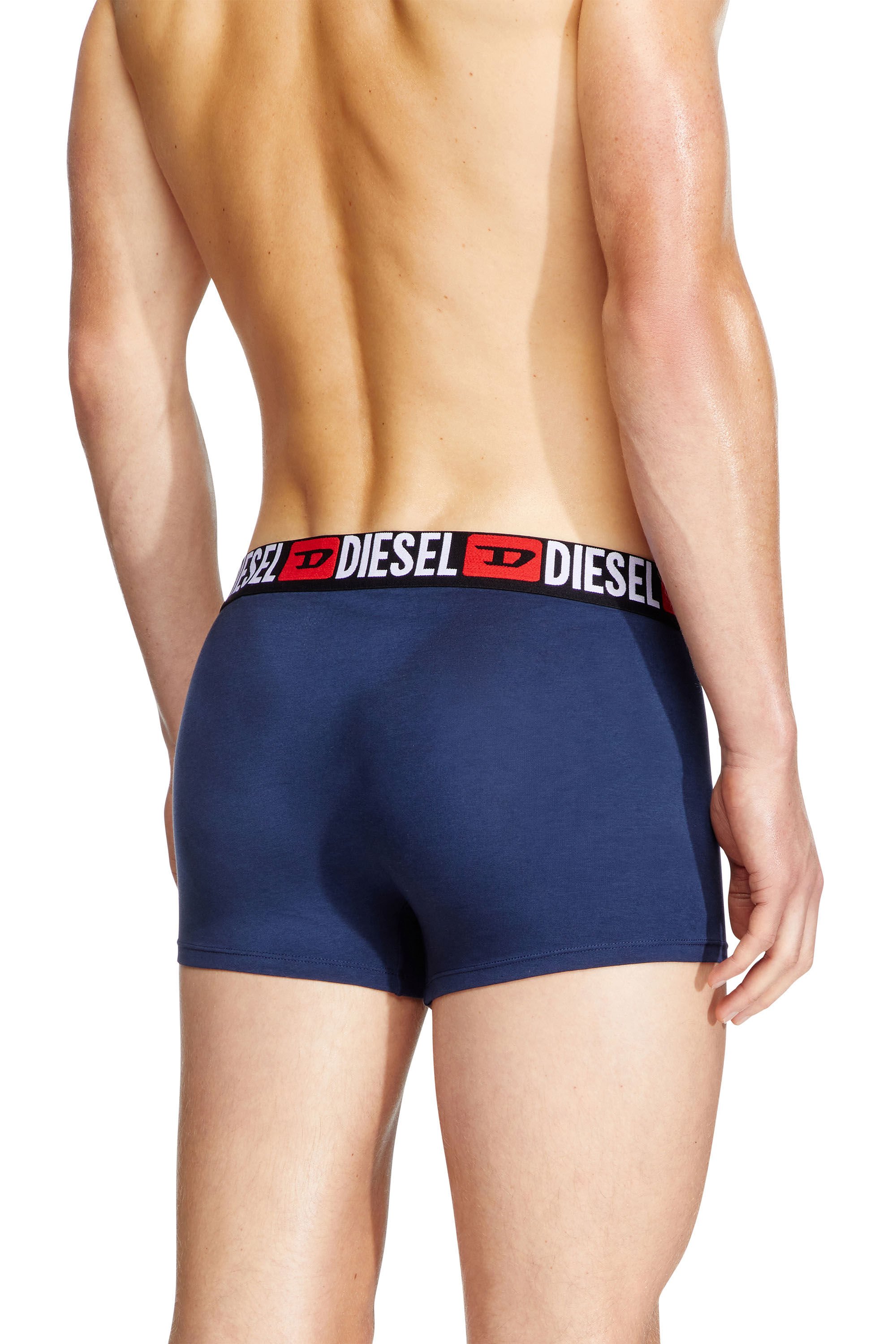 Diesel - UMBX-DAMIENTHREEPACK, Male's ボクサーパンツ3枚セット in グレー/ブルー - 4