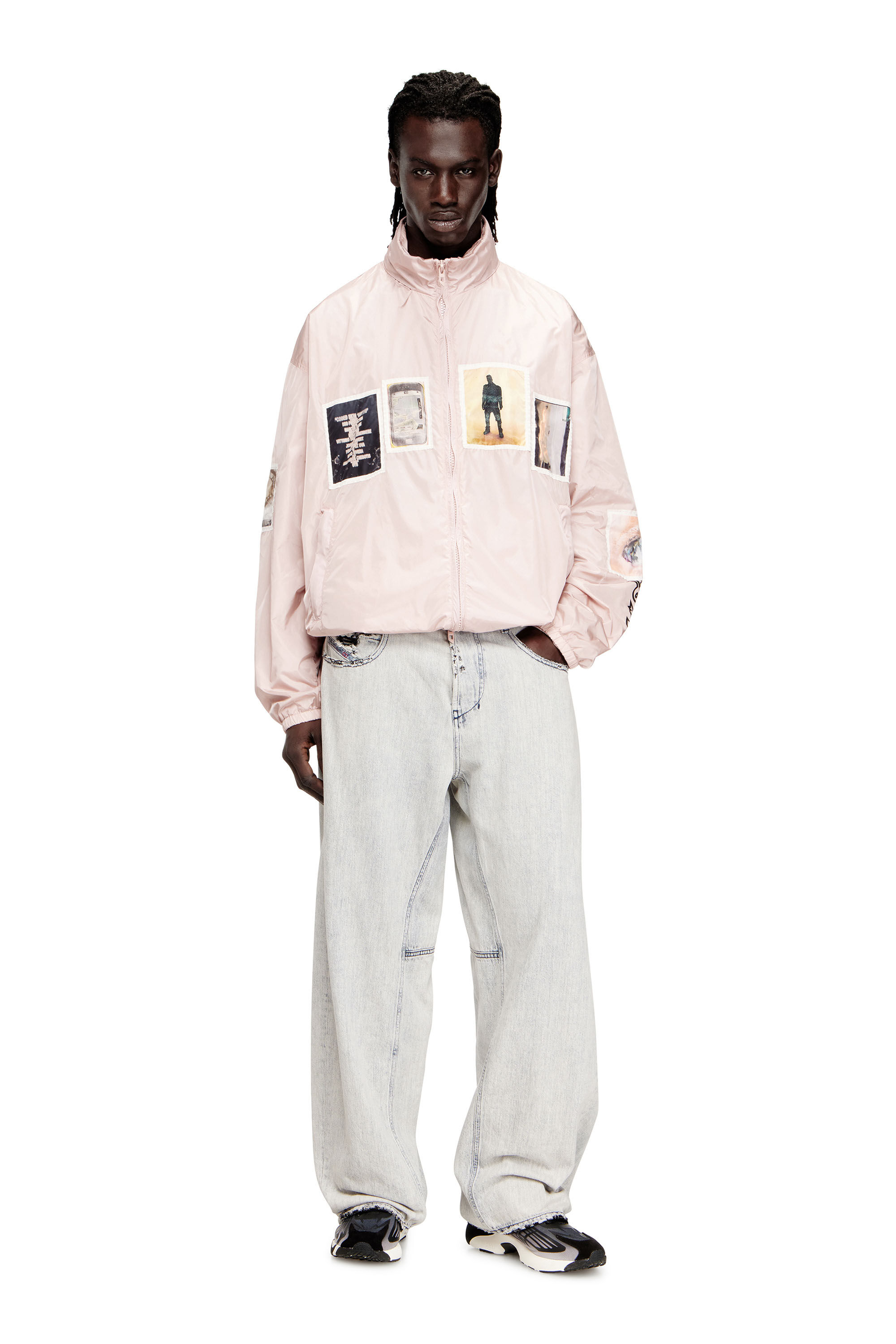 J-CLAUS-A-GSBR ジャケット｜ピンク｜メンズ｜DIESEL