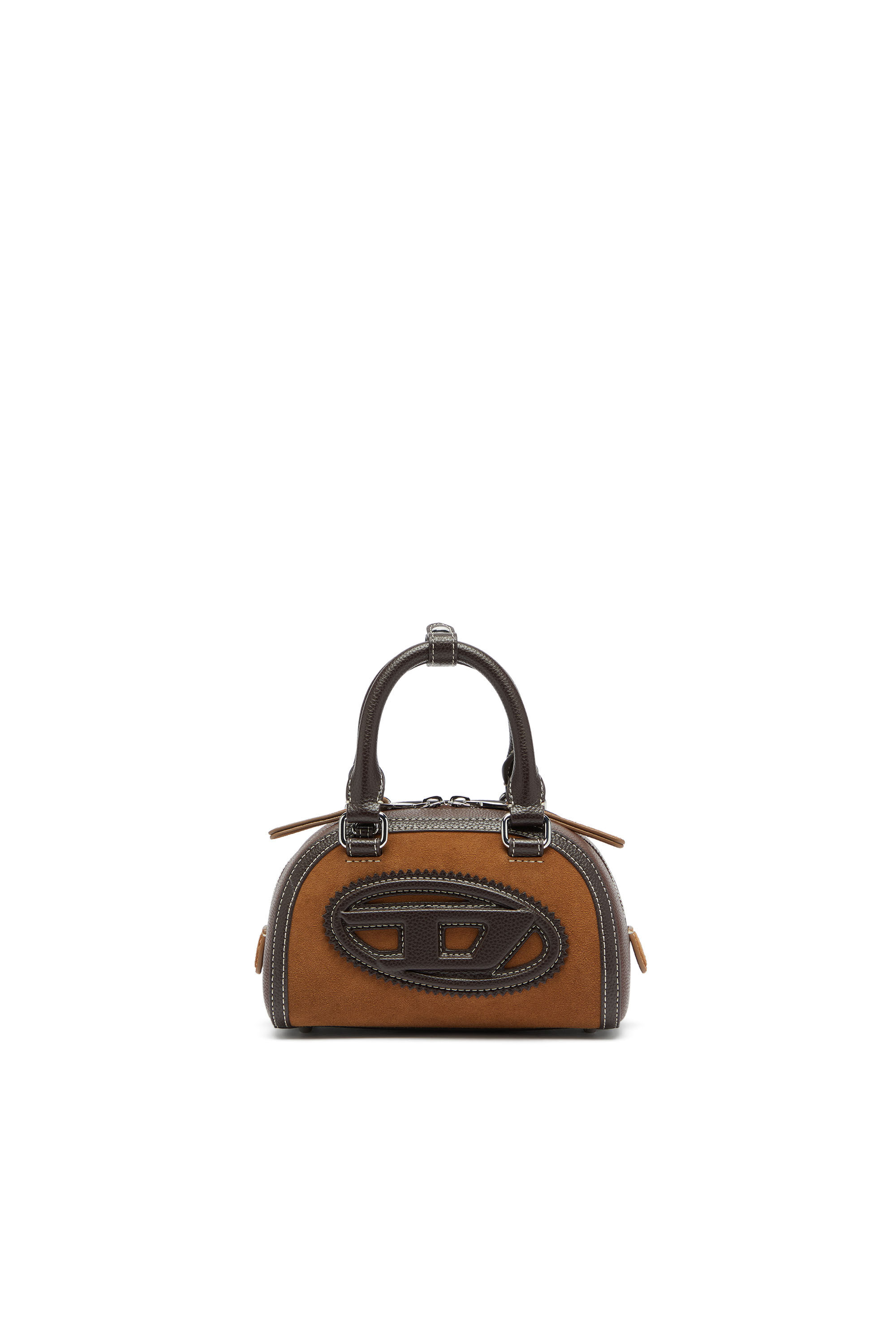 美品✨DIESEL ディーゼル ショルダーバッグ お財布ポシェット ブラウン 1DR DOME CROSSBODY クロスボディバッグ｜ブラウン｜ウィメンズ｜DIESEL