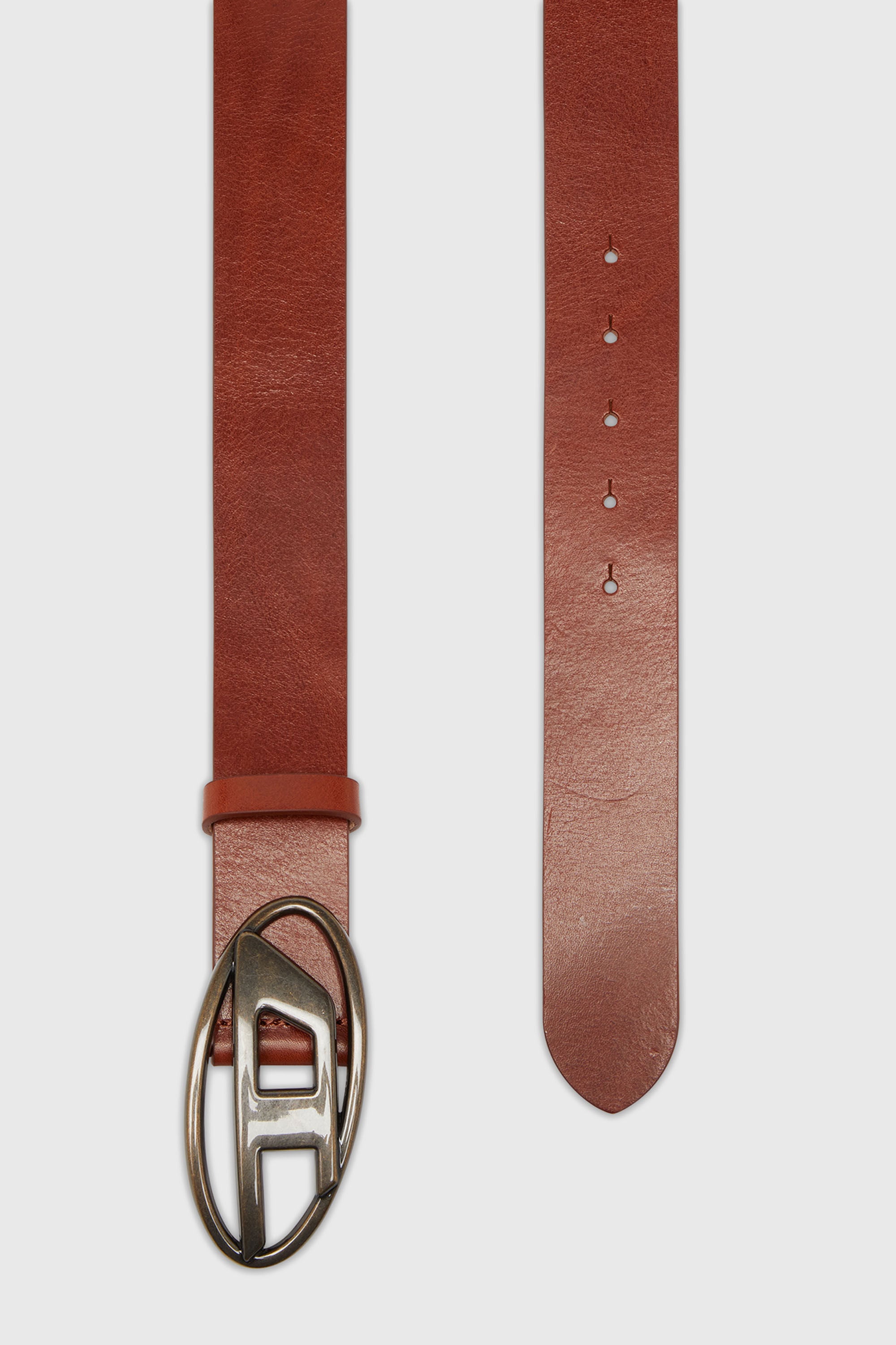 Diesel - B-1DR, Male's カウレザーベルト in ブラウン - 2